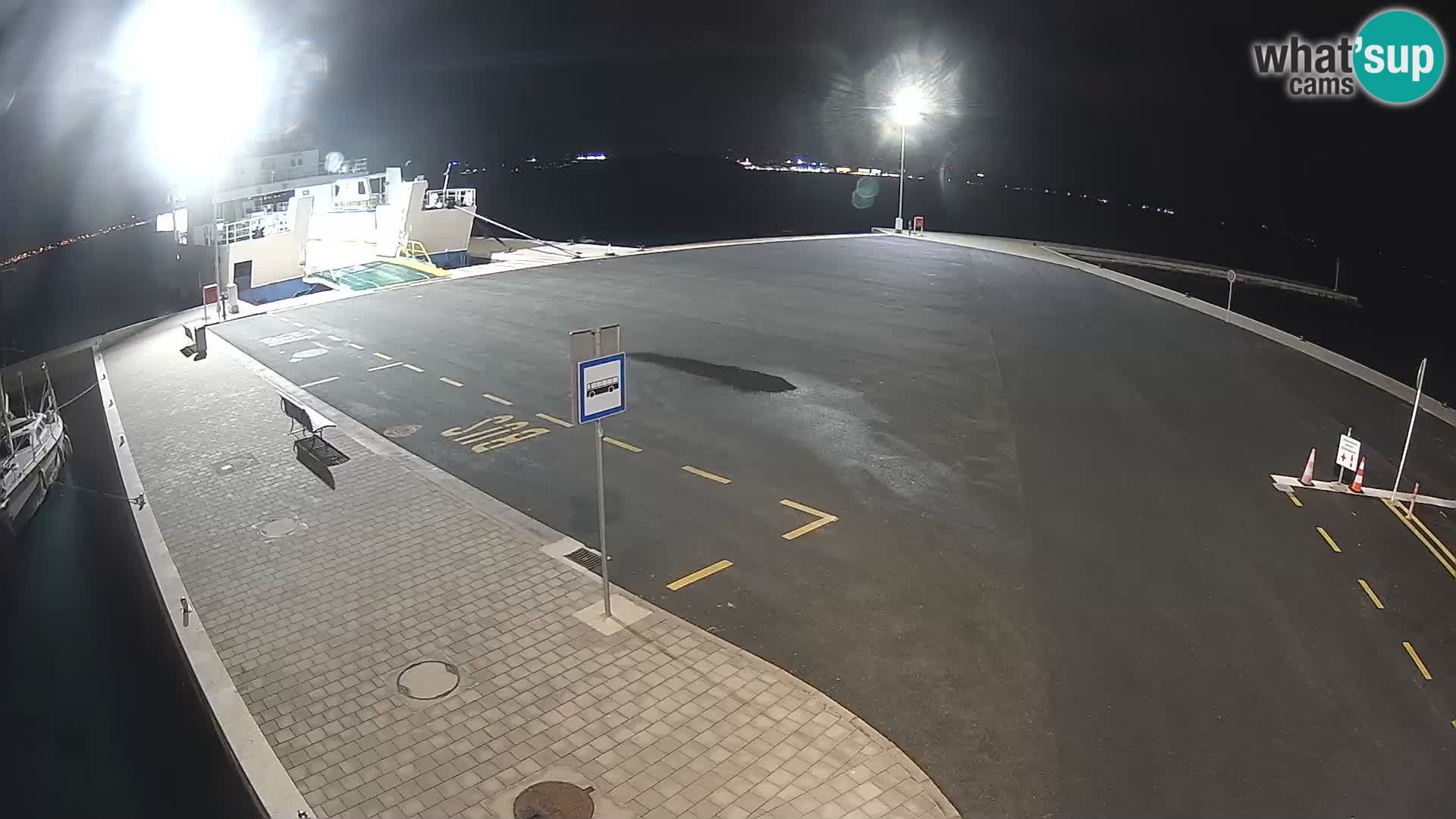 Tkon Live cam – ferry – Dalmatia – Croatia