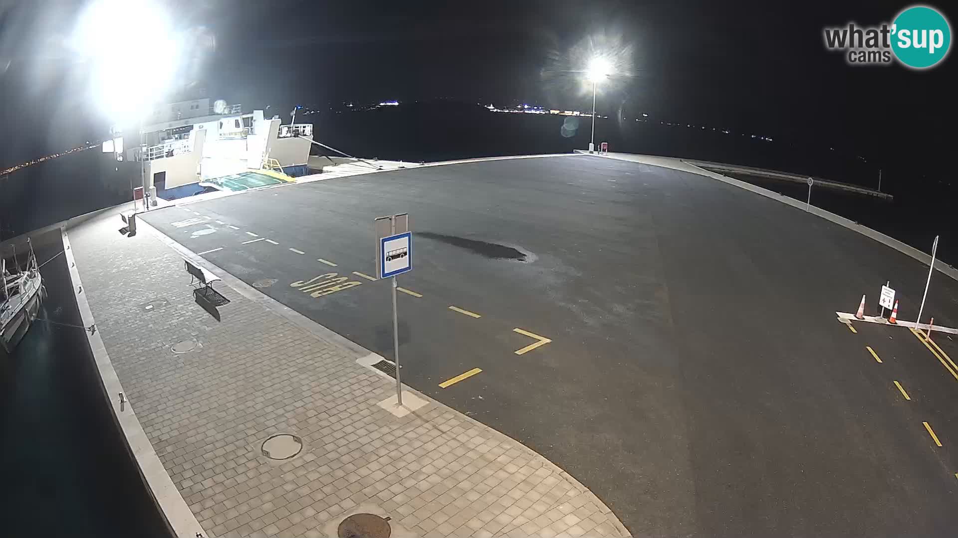 Tkon Live cam – ferry – Dalmatia – Croatia