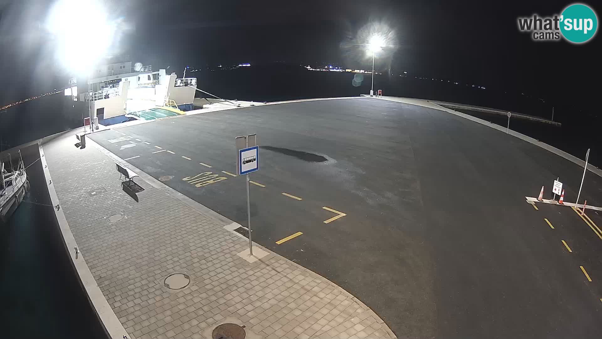 Tkon Live cam – ferry – Dalmatia – Croatia