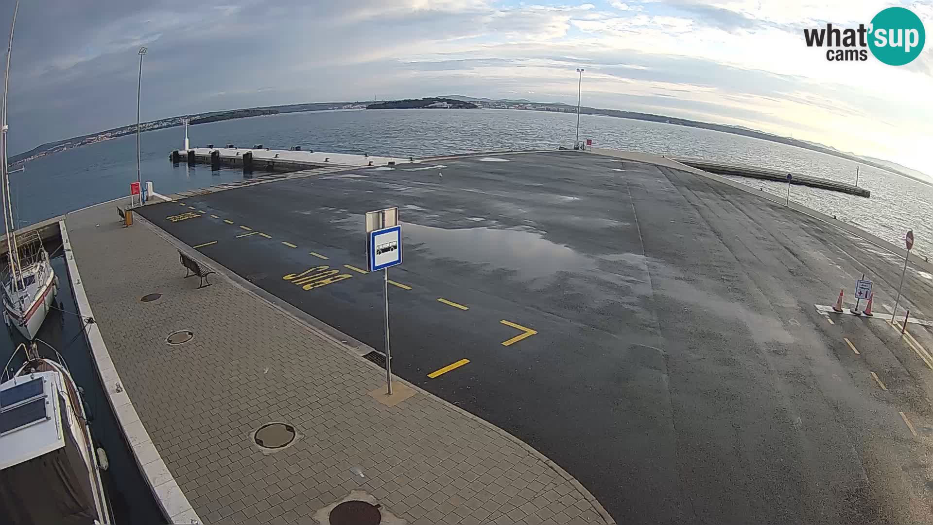 Tkon Live cam – ferry – Dalmatia – Croatia