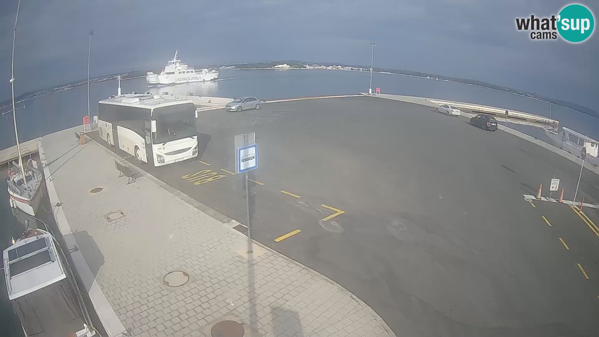 Tkon Live cam – ferry – Dalmatia – Croatia