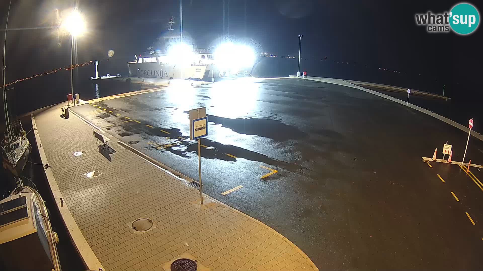 Tkon Live cam – ferry – Dalmatia – Croatia