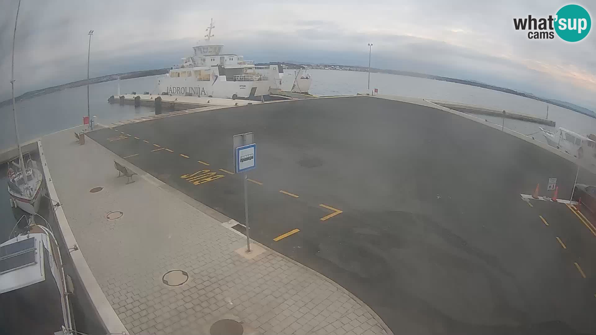 Tkon Live cam – ferry – Dalmatia – Croatia