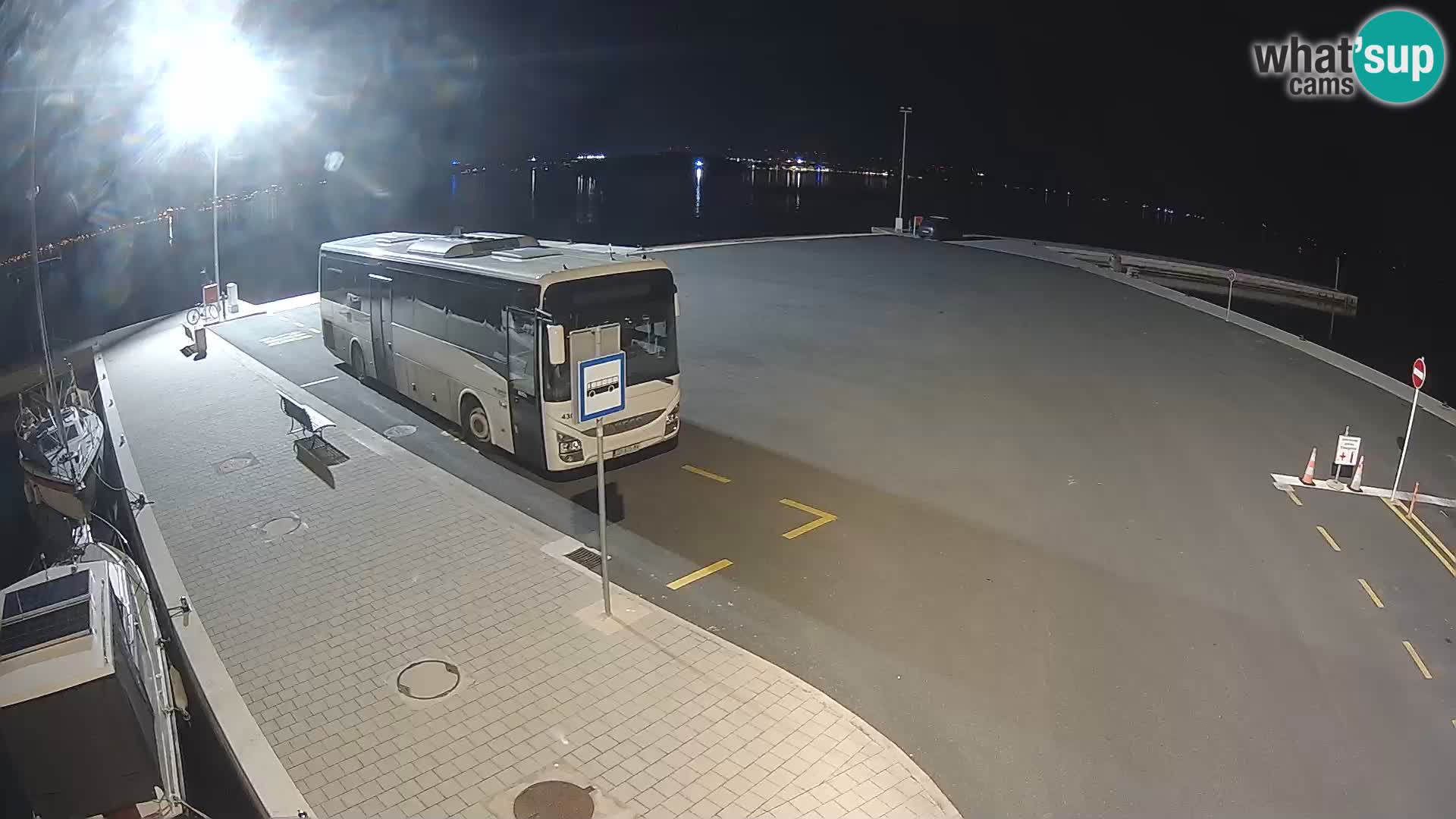 Tkon Live cam – ferry – Dalmatia – Croatia