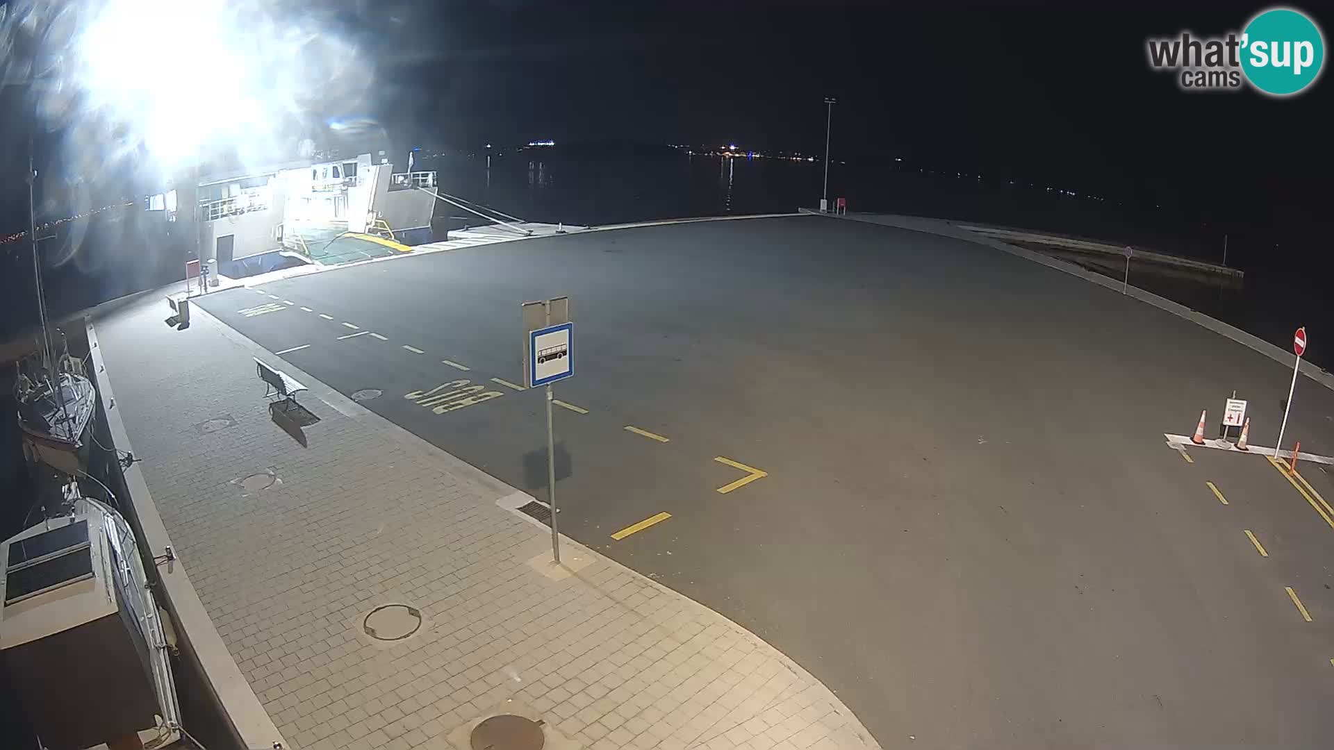 Tkon Live cam – ferry – Dalmatia – Croatia