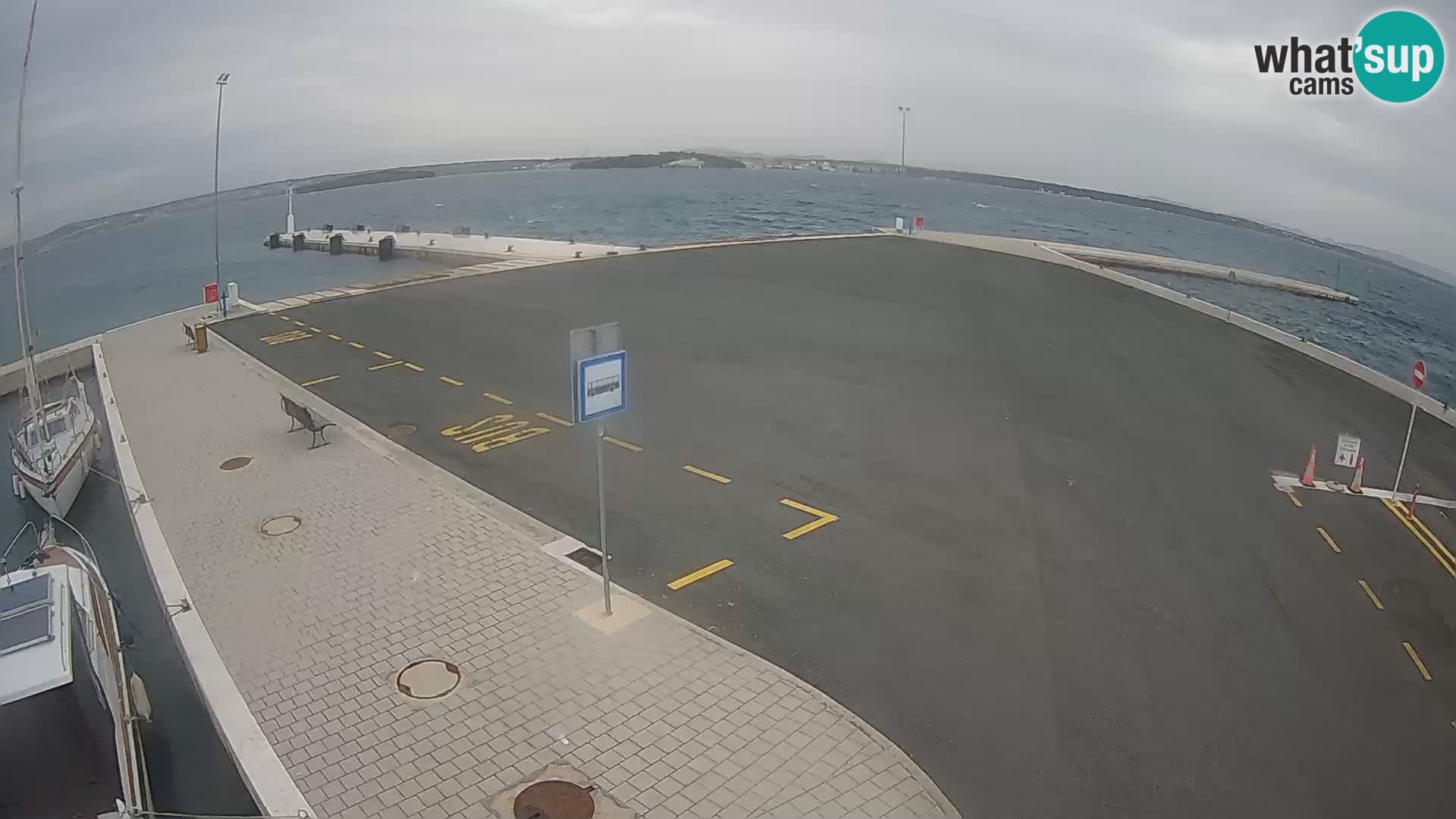 Tkon Live cam – ferry – Dalmatia – Croatia