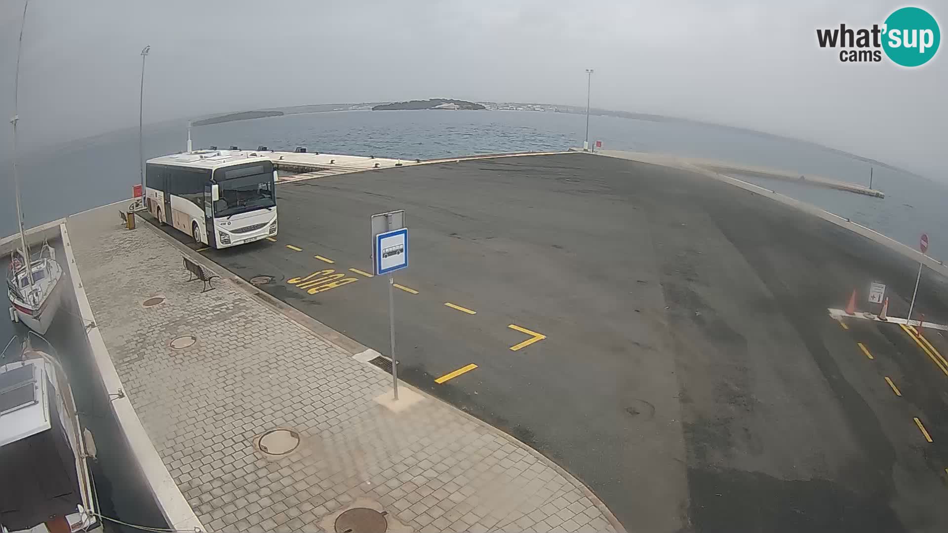 Tkon Live cam – ferry – Dalmatia – Croatia