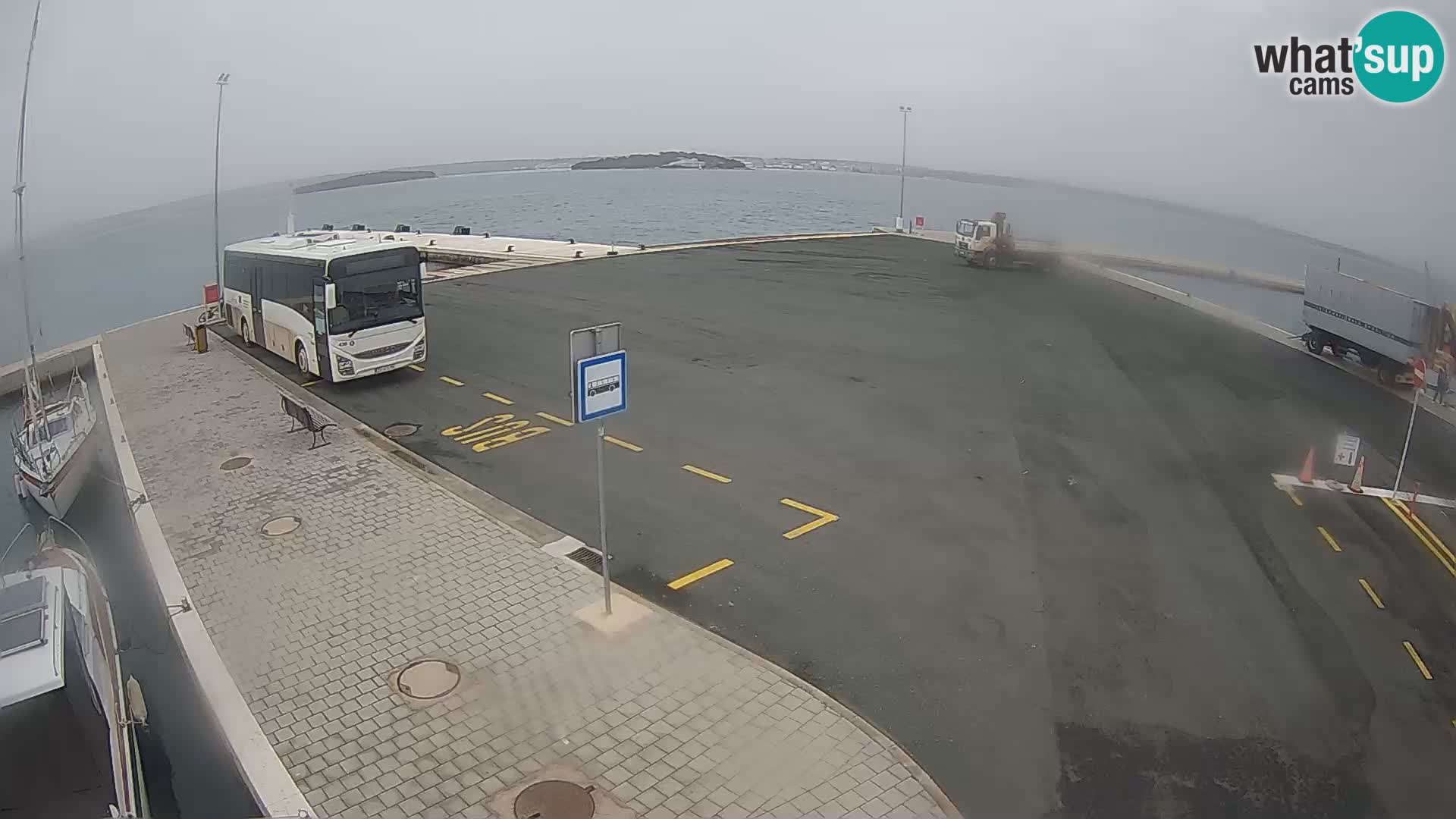 Tkon Live cam – ferry – Dalmatia – Croatia