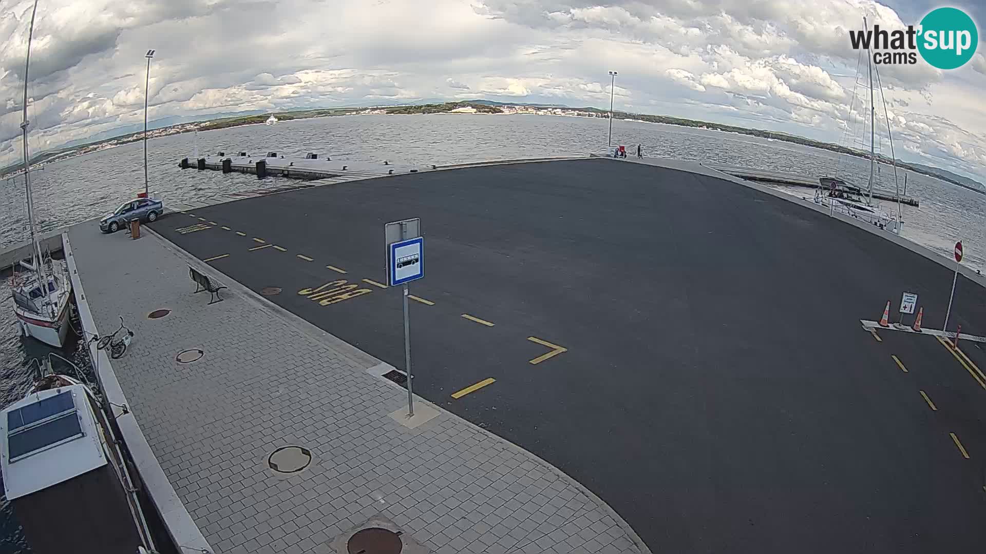 Tkon Live cam – ferry – Dalmatia – Croatia
