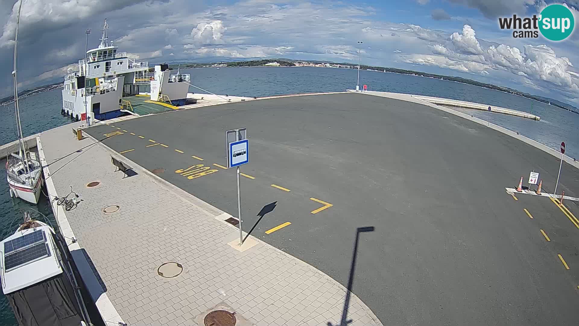 Tkon Live cam – traghetto – Dalmazia – Croazia