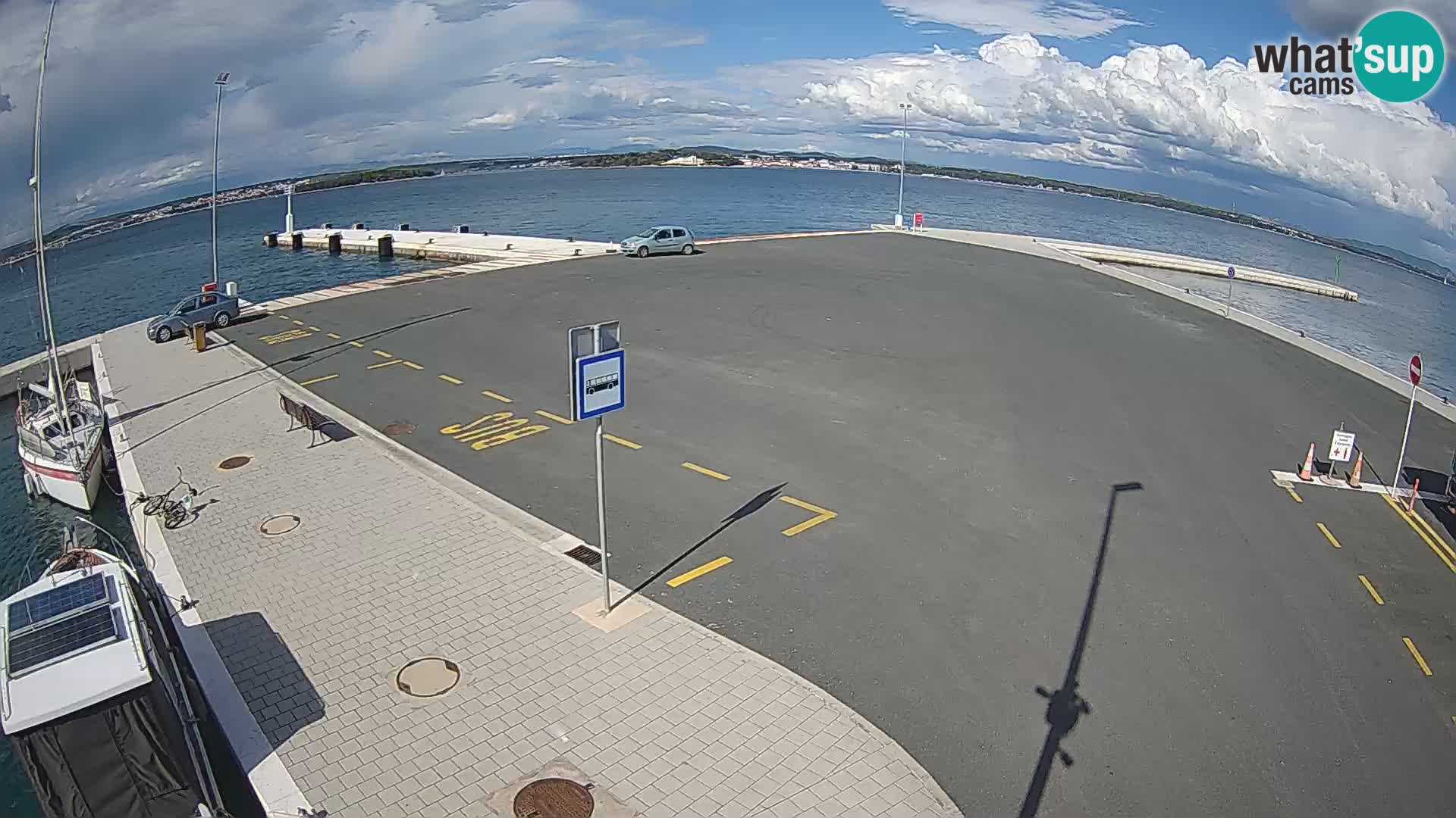 Tkon Live cam – ferry – Dalmatia – Croatia