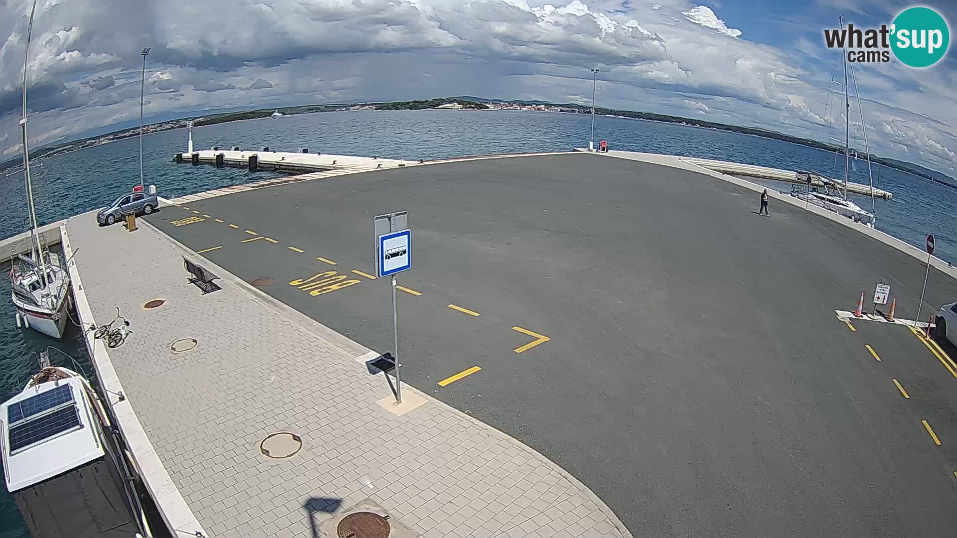 Tkon Live cam – ferry – Dalmatia – Croatia