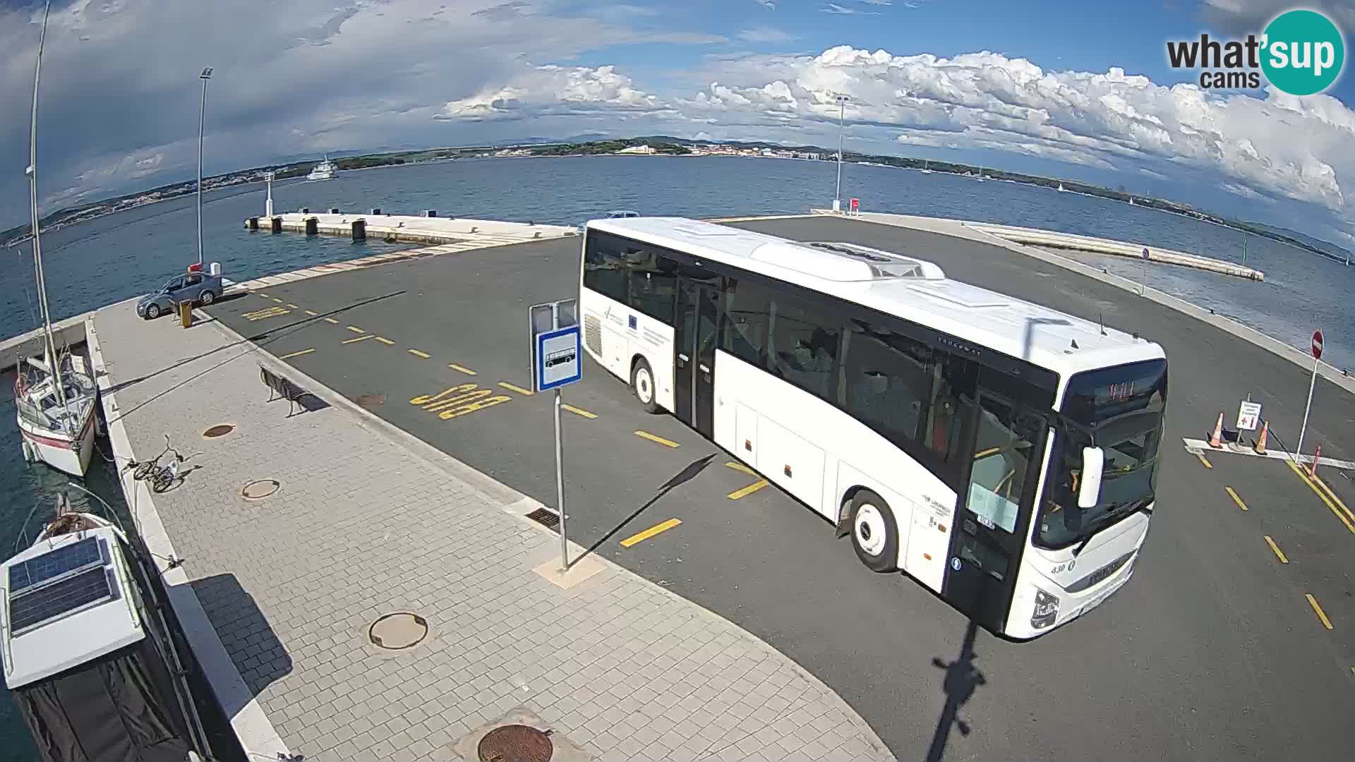 Tkon Live cam – Fähre – Dalmatien – Kroatien