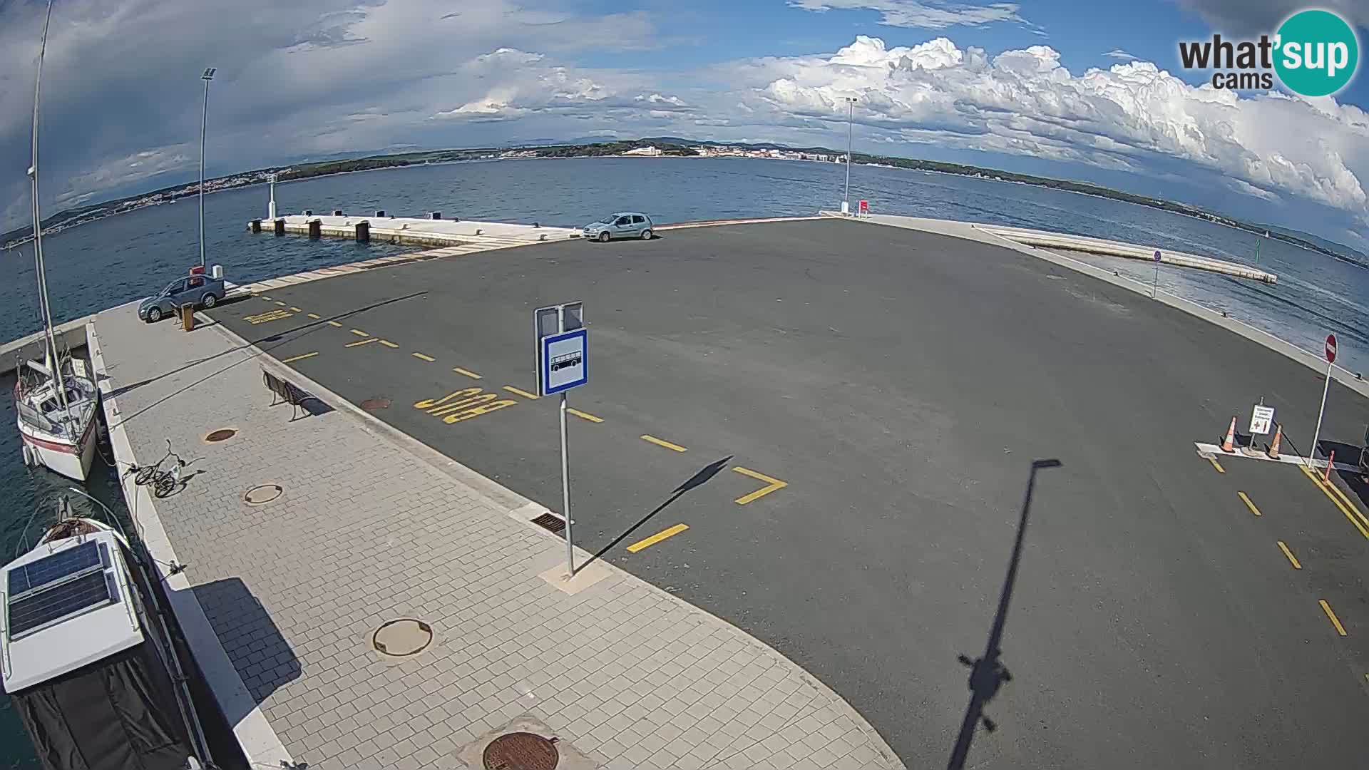 Tkon Live cam – traghetto – Dalmazia – Croazia