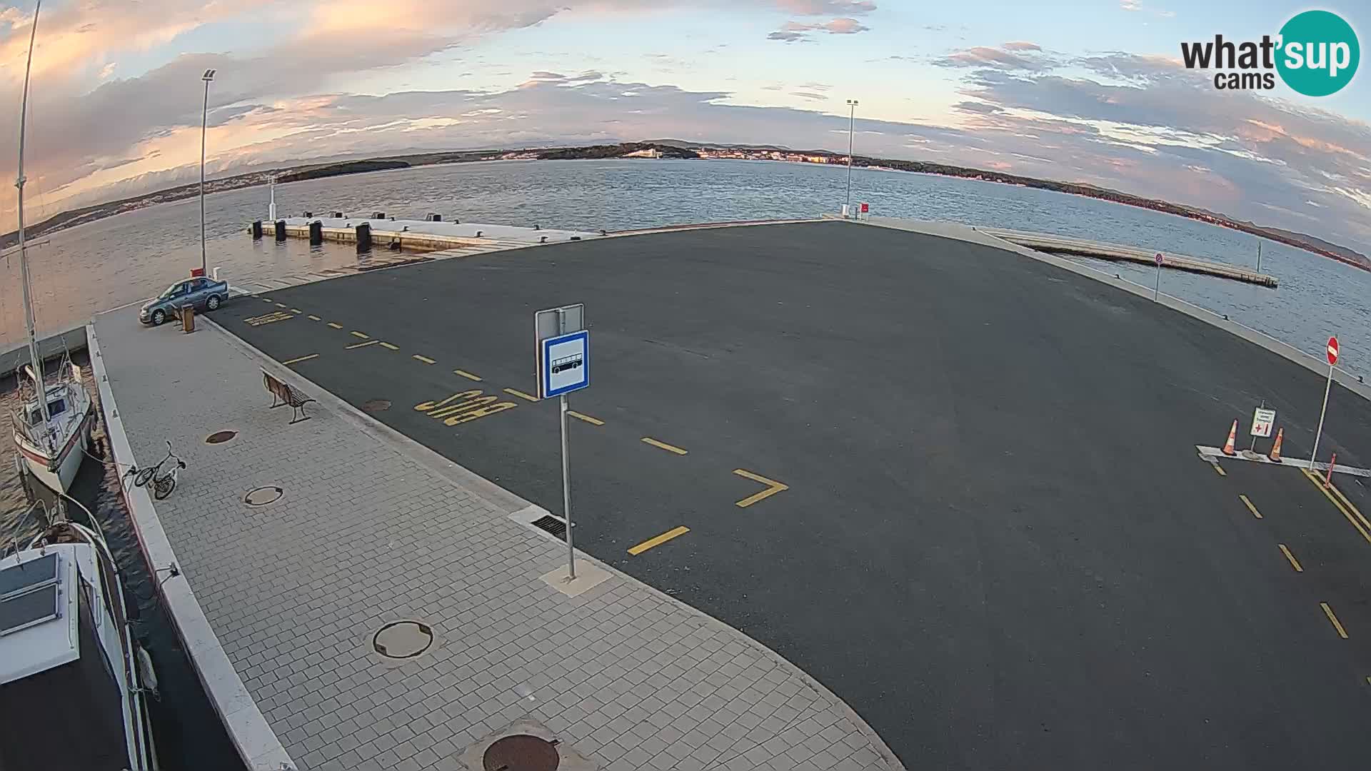 Tkon Live cam – ferry – Dalmatia – Croatia