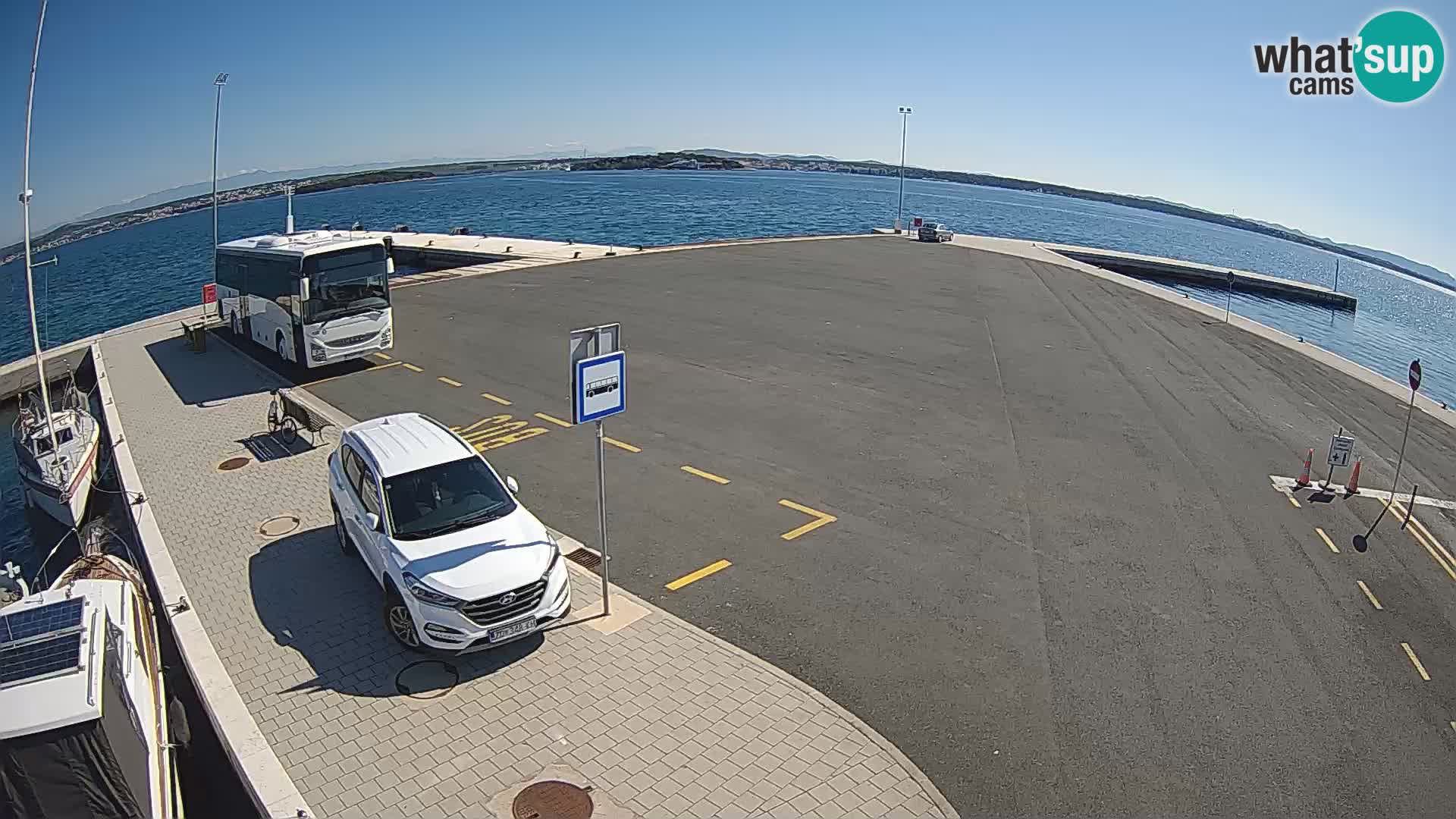 Tkon Live cam – traghetto – Dalmazia – Croazia