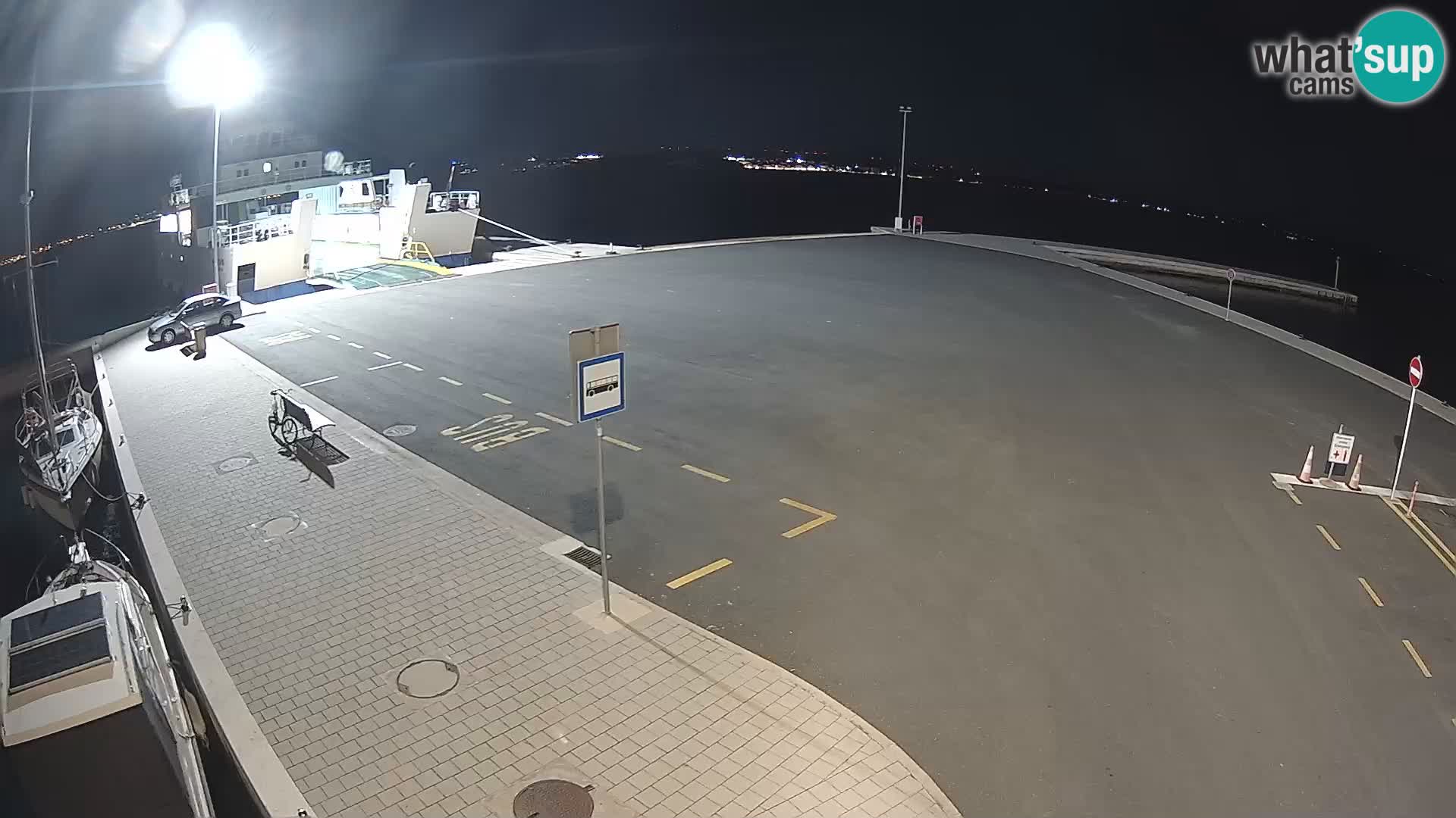 Tkon Live cam – ferry – Dalmatia – Croatia