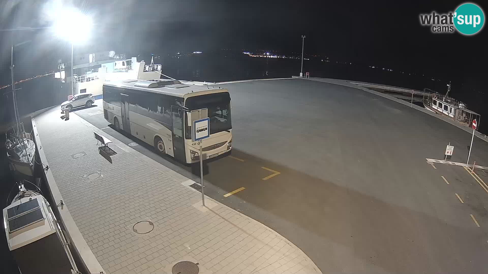 Tkon Live cam – ferry – Dalmatia – Croatia