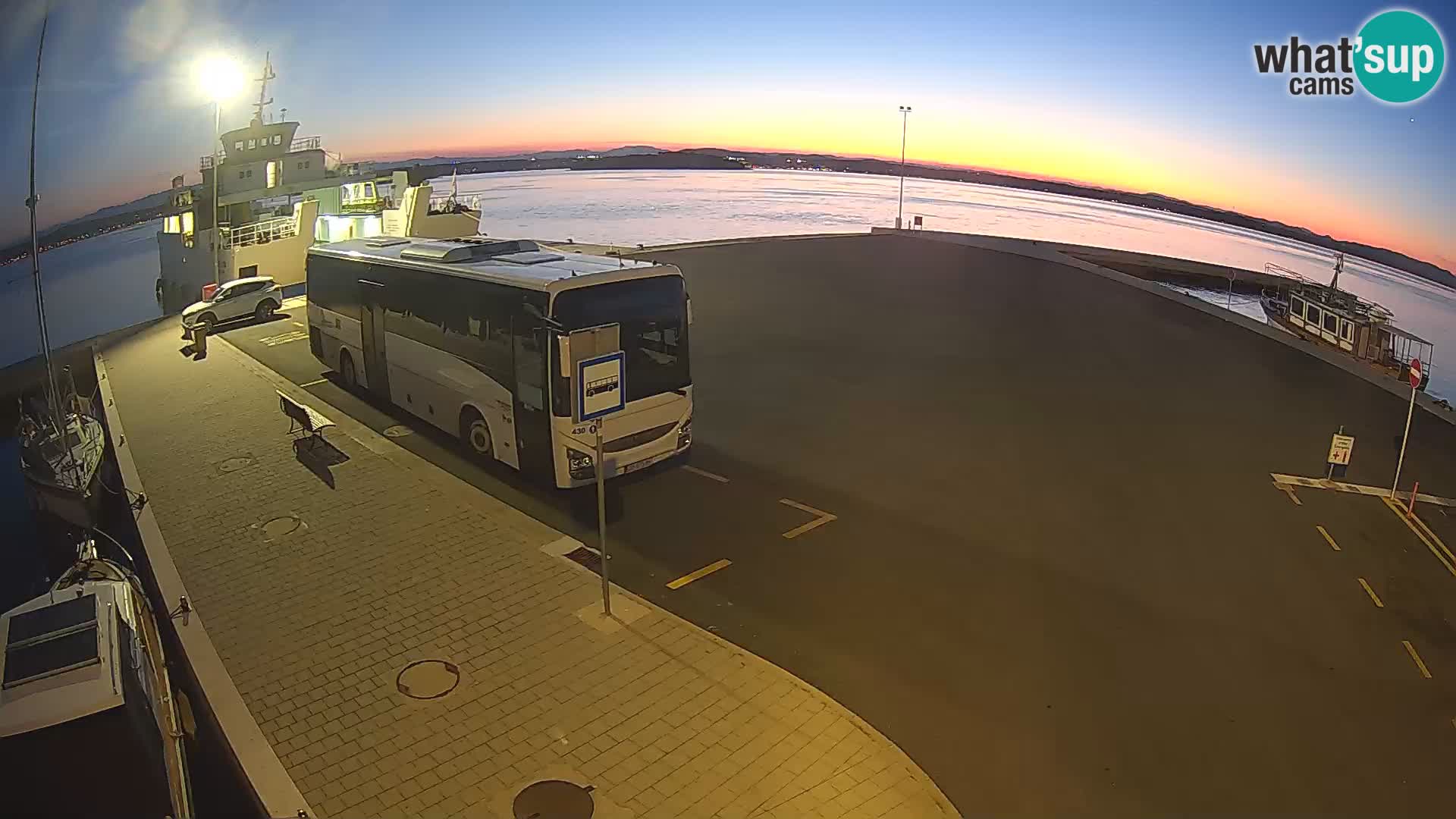 Tkon Live cam – Fähre – Dalmatien – Kroatien