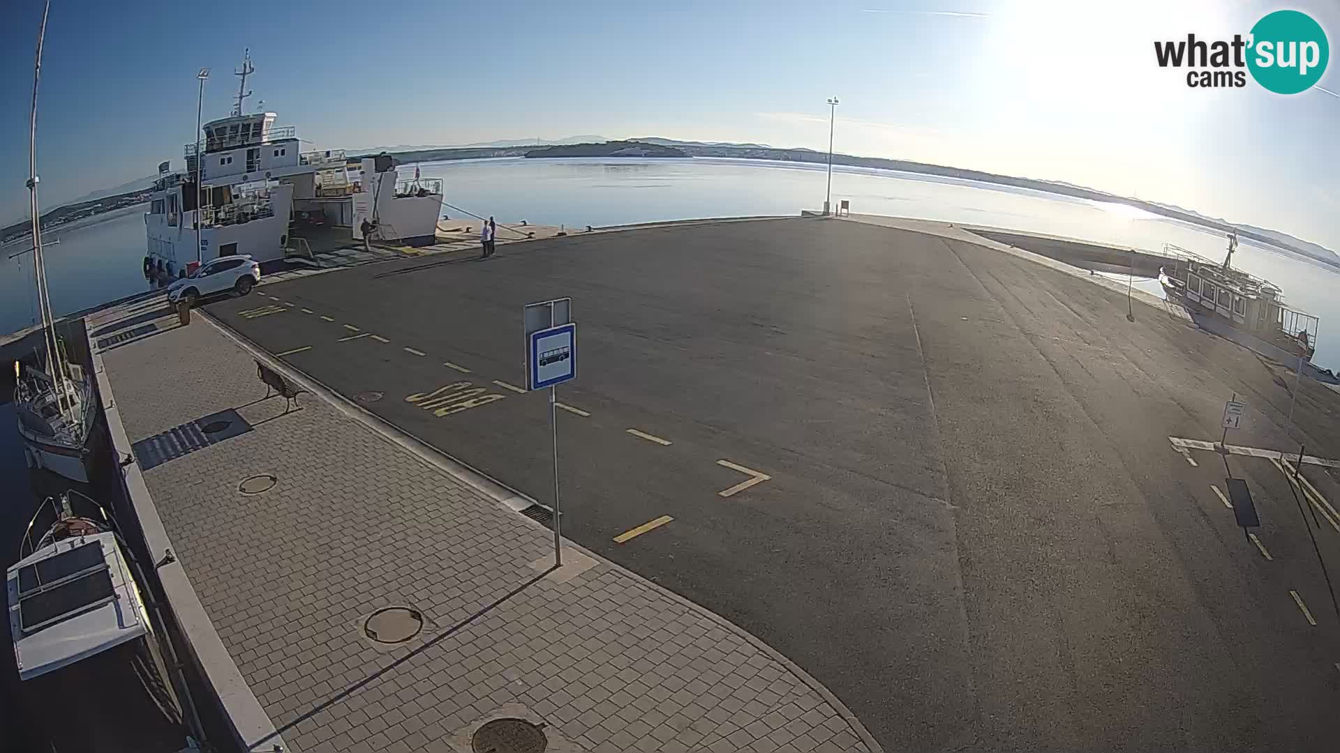 Tkon Live cam – Fähre – Dalmatien – Kroatien