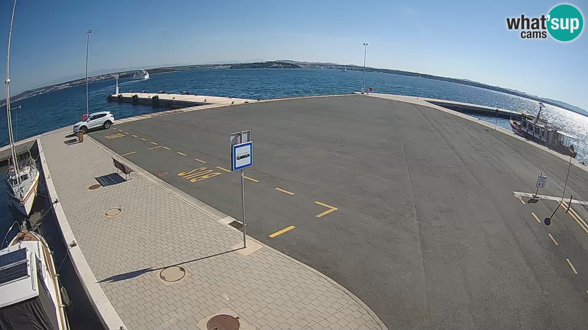 Tkon Live cam – traghetto – Dalmazia – Croazia