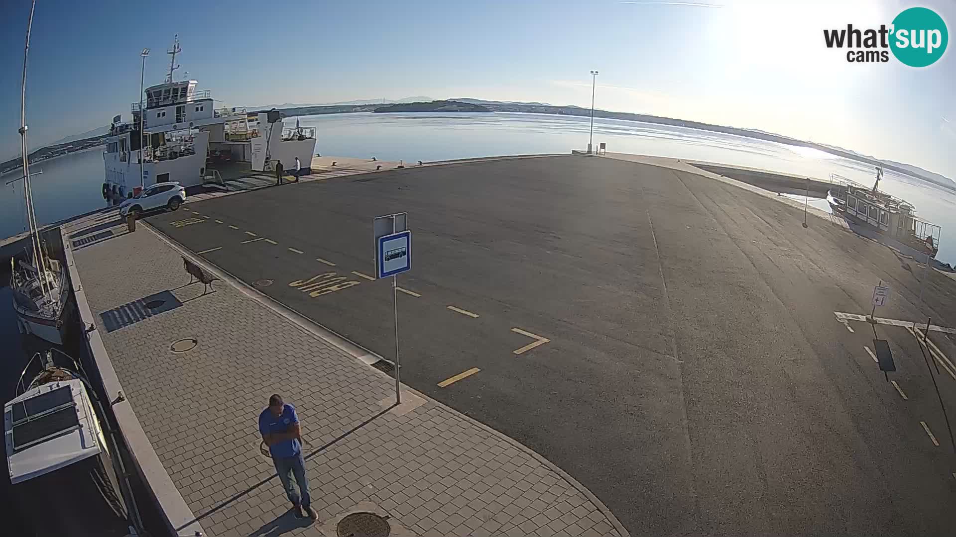 Tkon Live cam – Fähre – Dalmatien – Kroatien