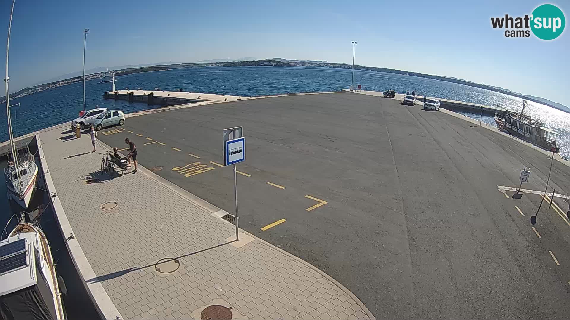 Tkon Live cam – ferry – Dalmatia – Croatia