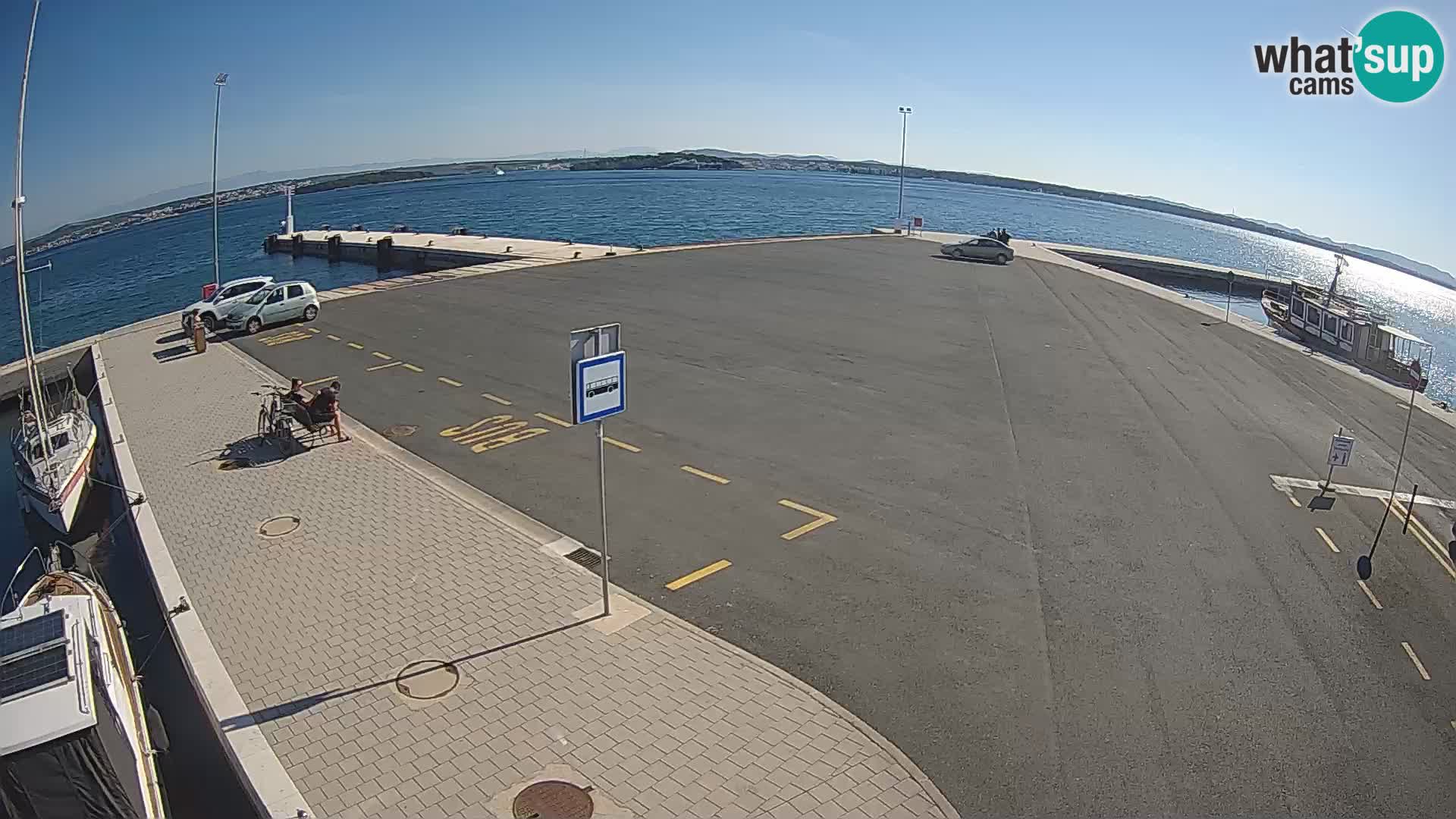 Tkon Live cam – ferry – Dalmatia – Croatia