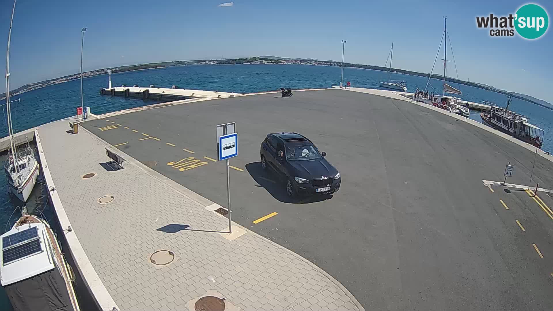 Tkon Live cam – ferry – Dalmatia – Croatia
