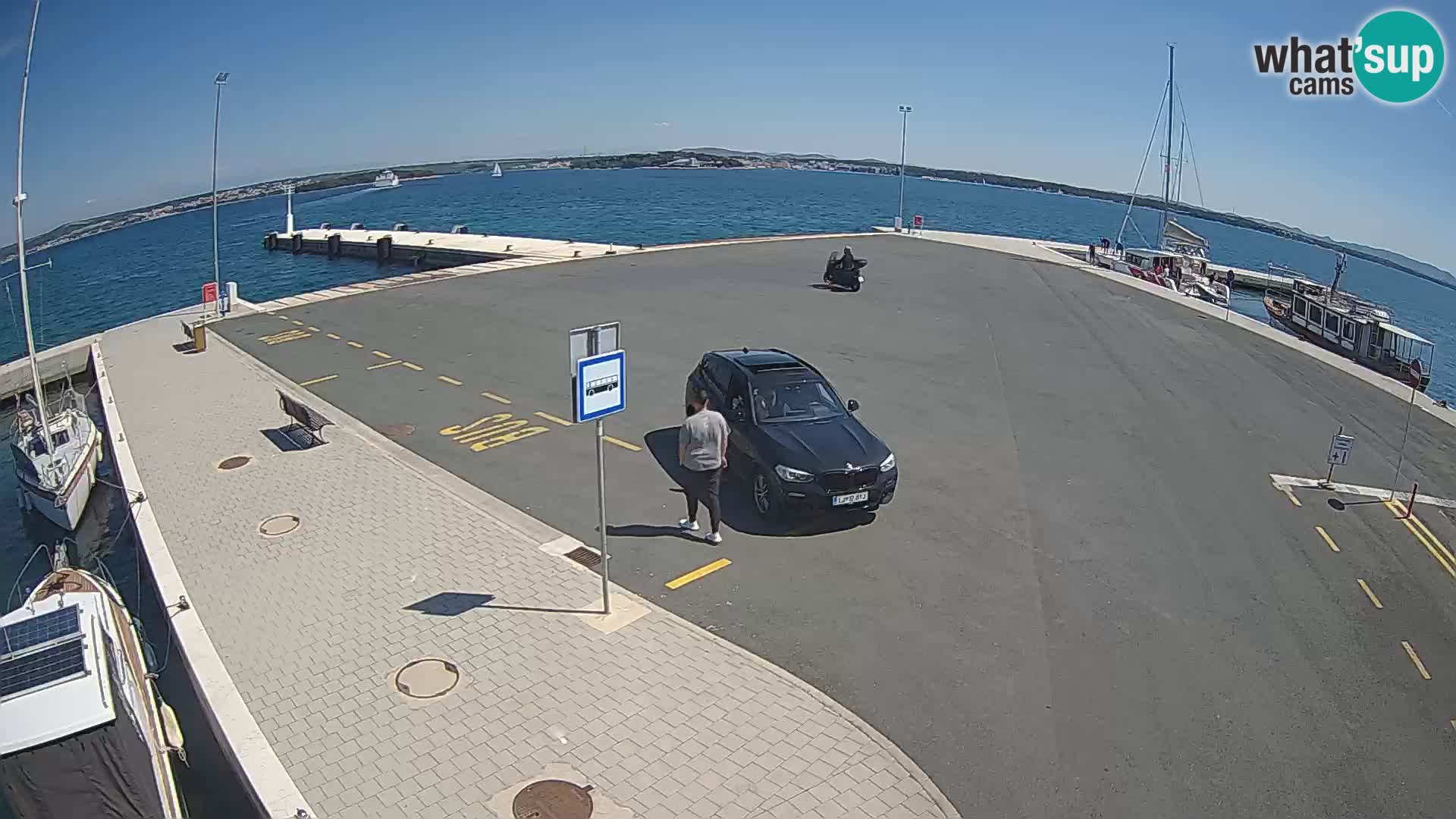 Tkon Live cam – ferry – Dalmatia – Croatia