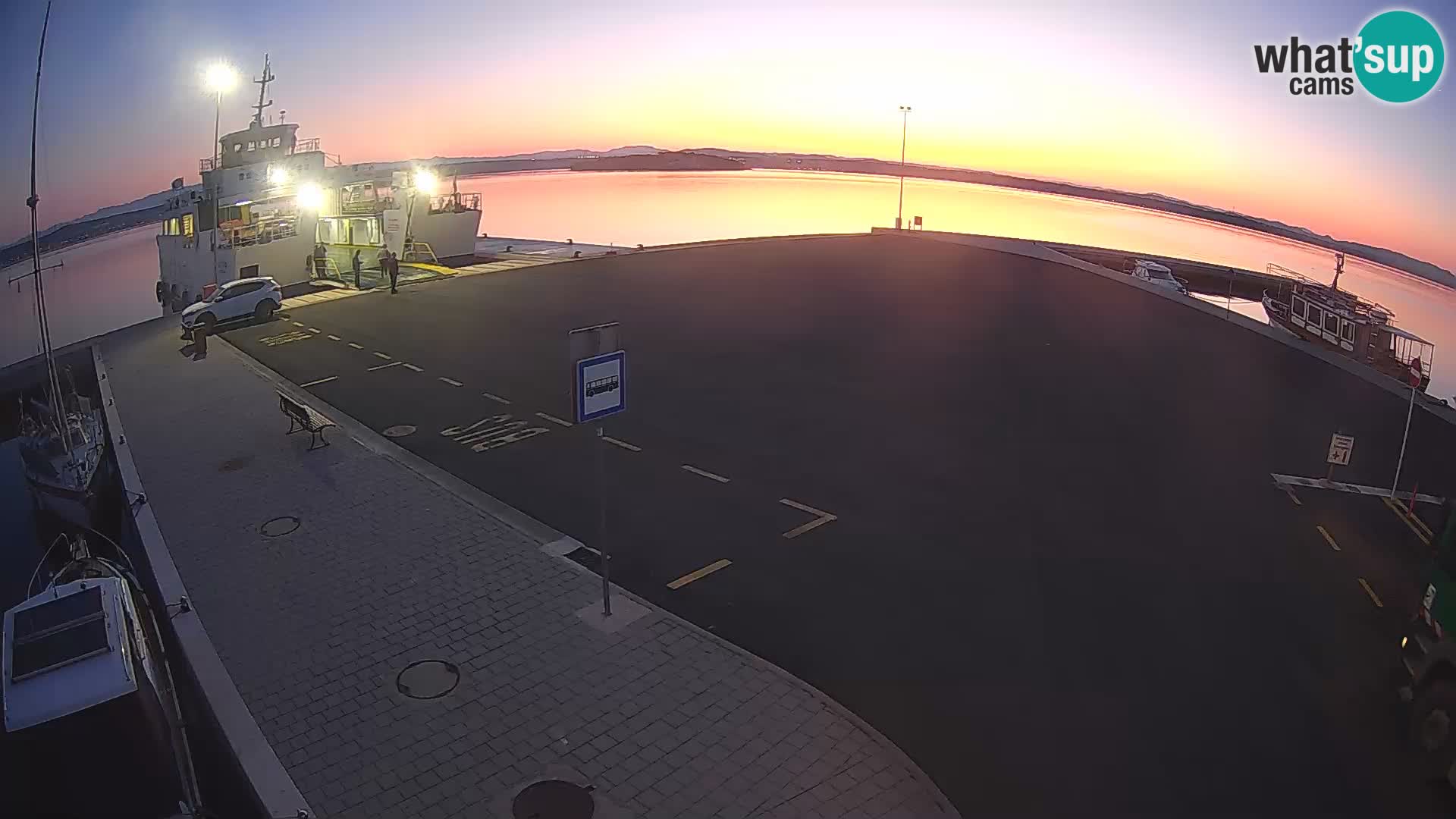 Tkon Live cam – Fähre – Dalmatien – Kroatien