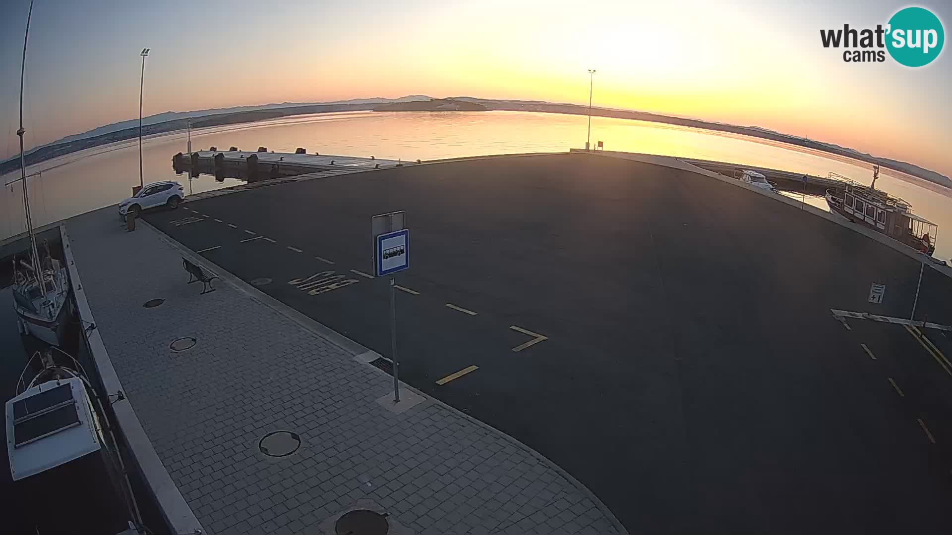 Tkon Live cam – Fähre – Dalmatien – Kroatien