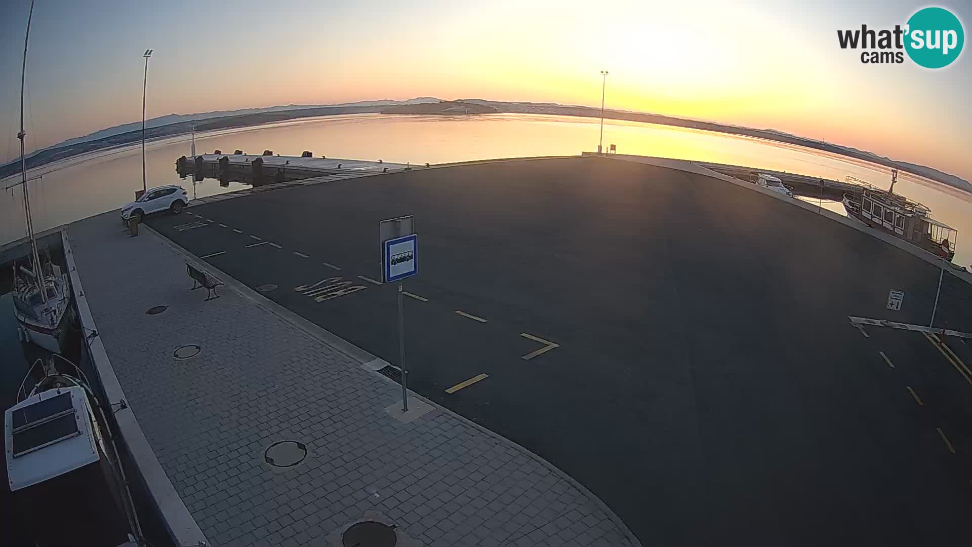 Tkon camera en vivo – Transportar – Dalmacia – Croacia