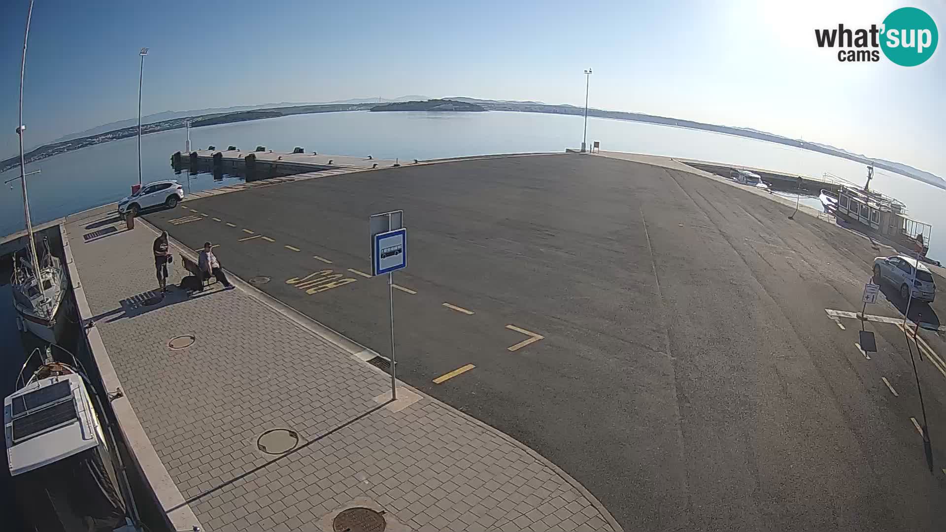 Tkon Live cam – traghetto – Dalmazia – Croazia