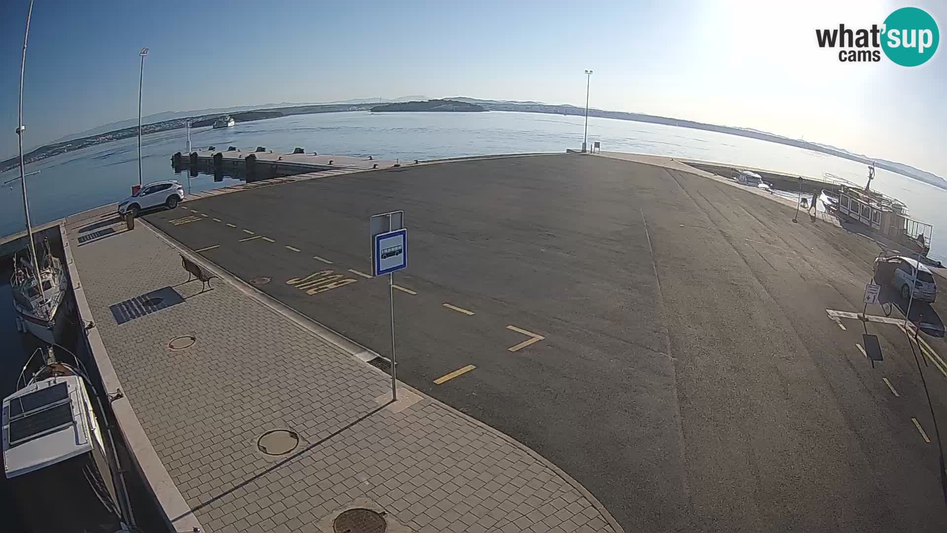 Tkon Live cam – Fähre – Dalmatien – Kroatien
