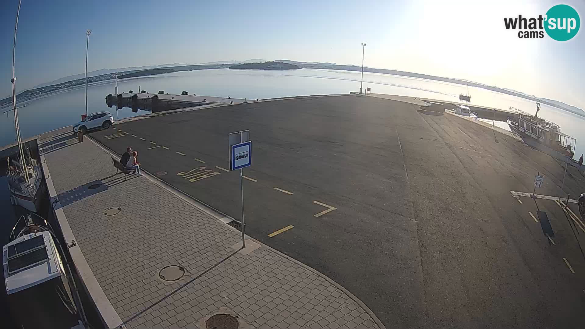 Tkon Live cam – Fähre – Dalmatien – Kroatien