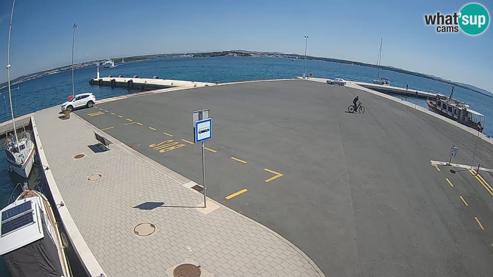 Tkon Live cam – ferry – Dalmatia – Croatia