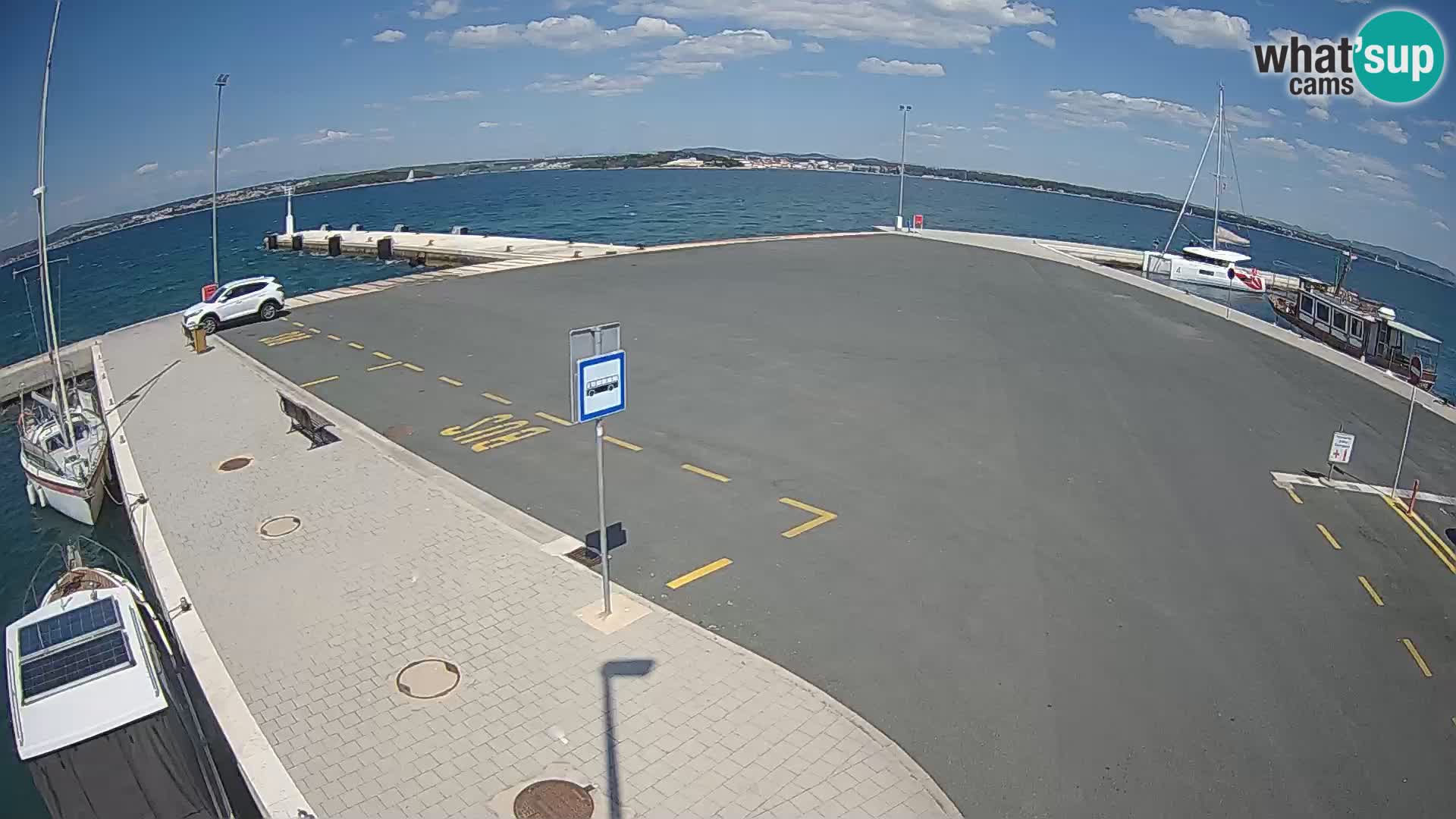 Tkon Live cam – ferry – Dalmatia – Croatia