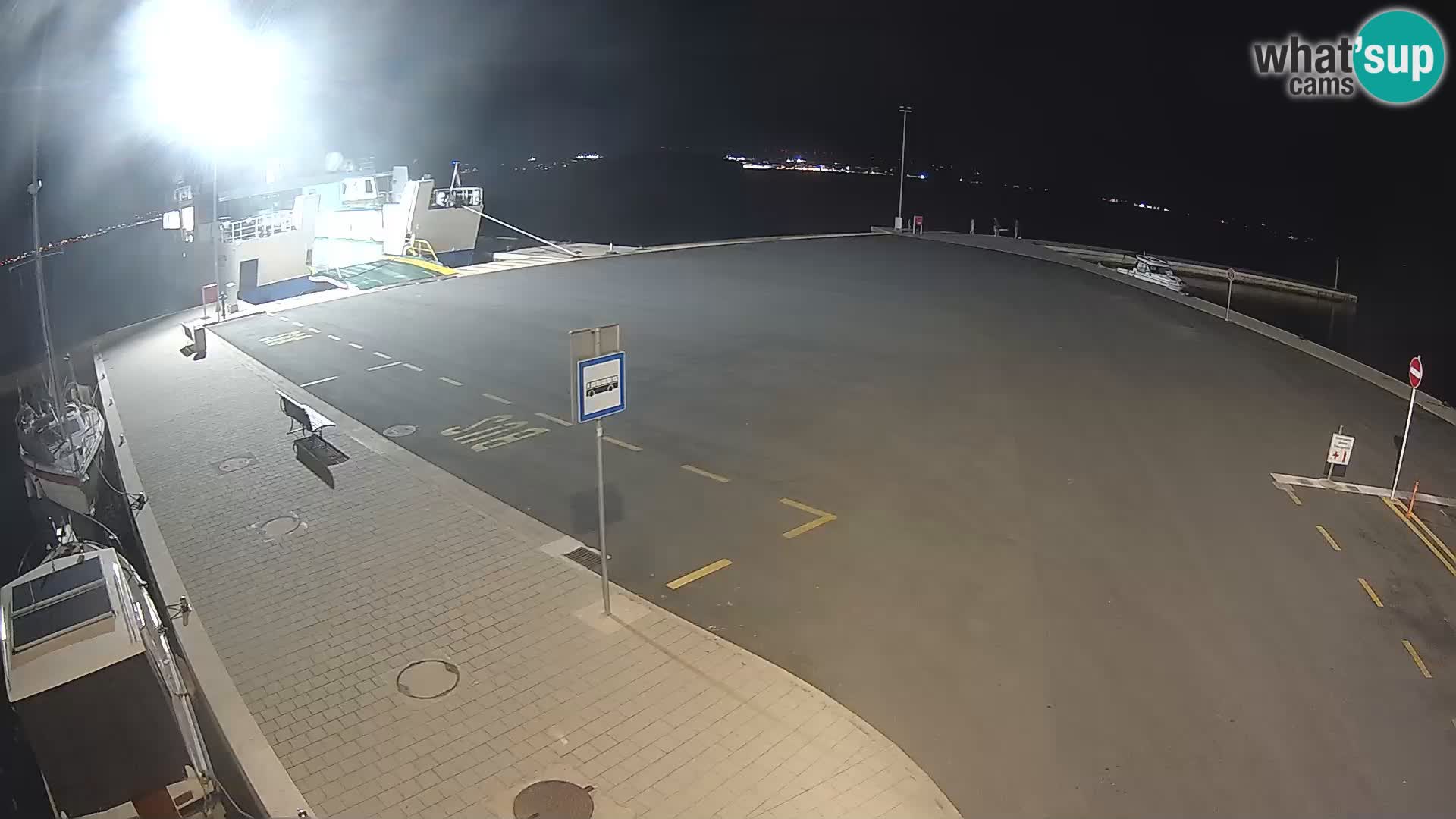 Tkon Live cam – ferry – Dalmatia – Croatia