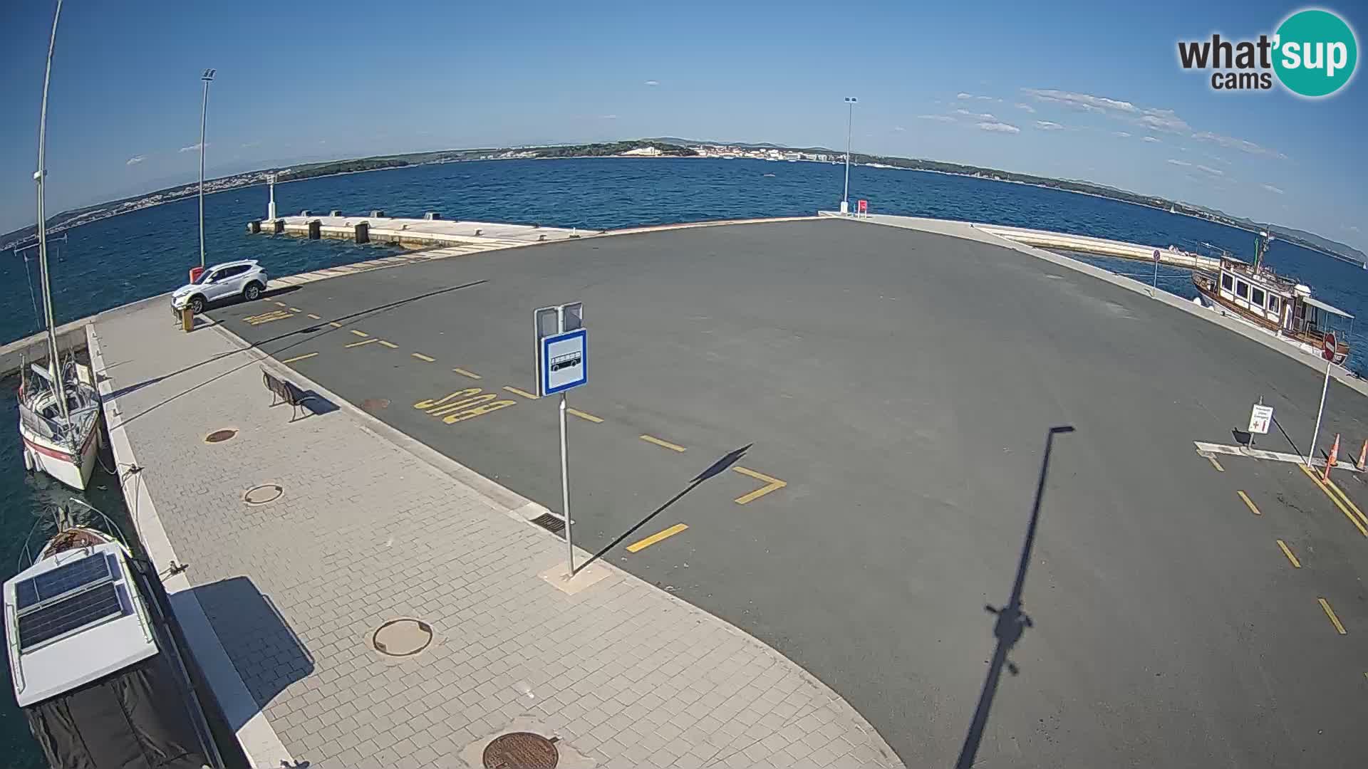Tkon Live cam – ferry – Dalmatia – Croatia