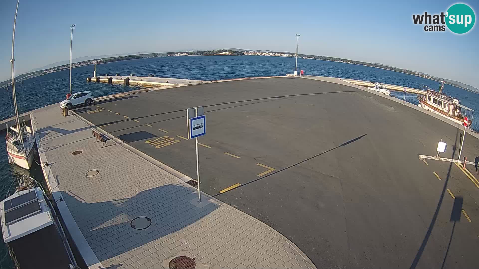 Tkon Live cam – traghetto – Dalmazia – Croazia