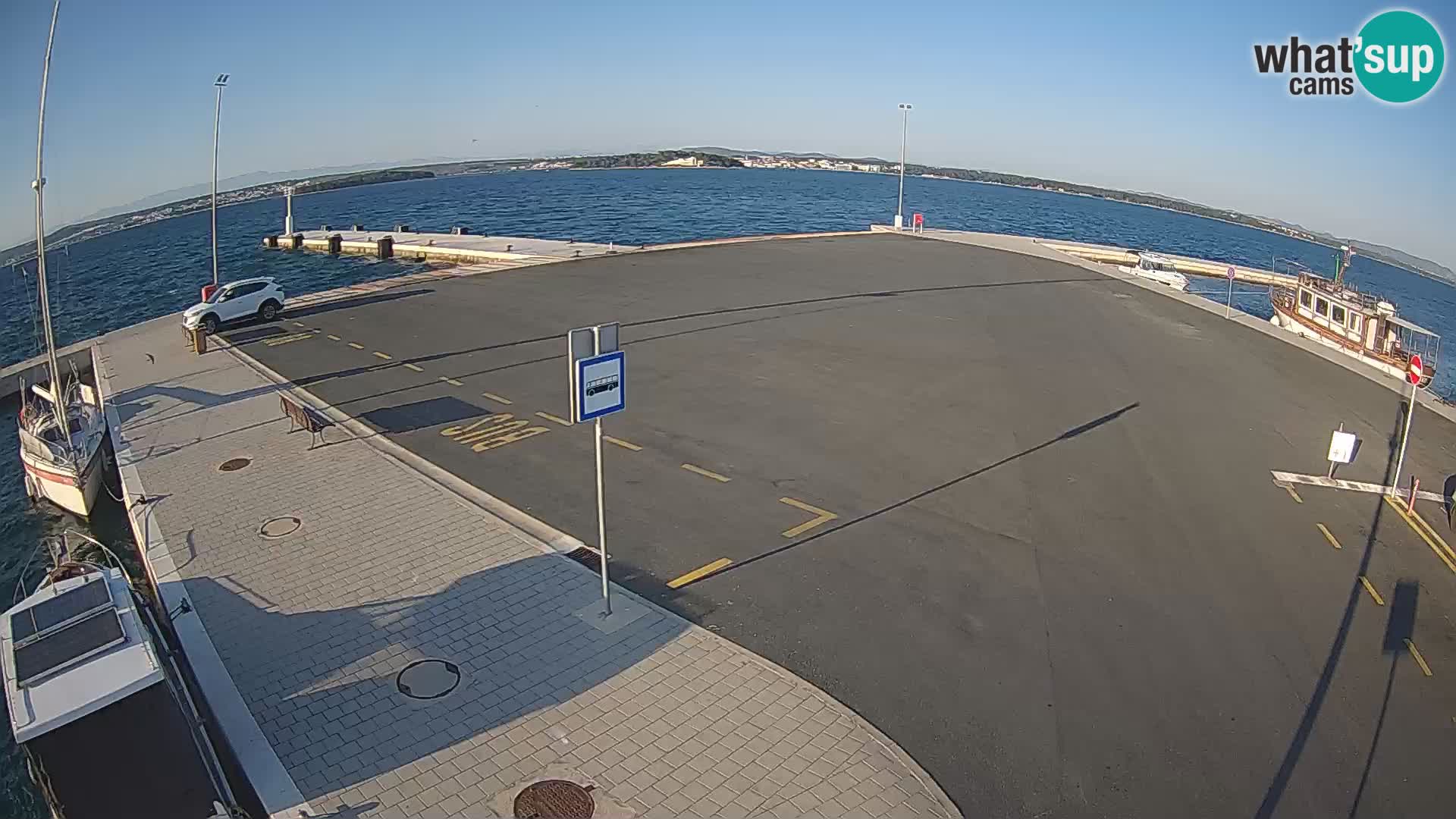 Tkon Live cam – traghetto – Dalmazia – Croazia
