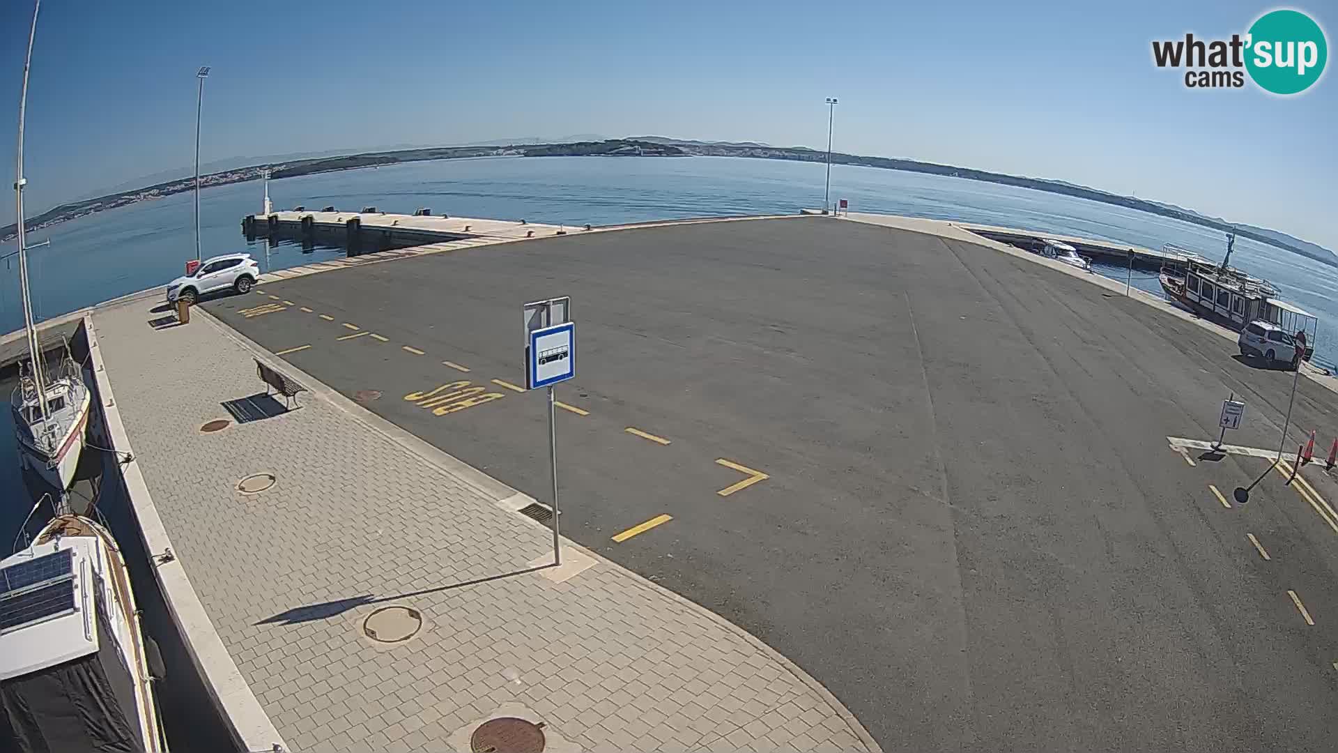 Tkon camera en vivo – Transportar – Dalmacia – Croacia