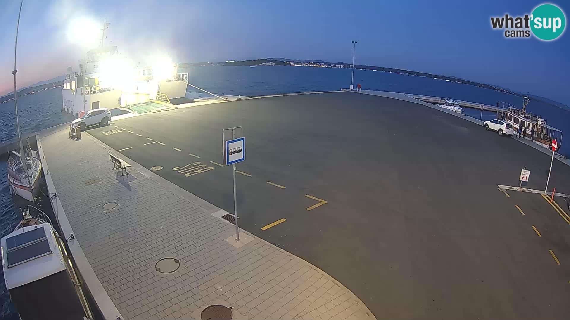 Tkon Live cam – traghetto – Dalmazia – Croazia