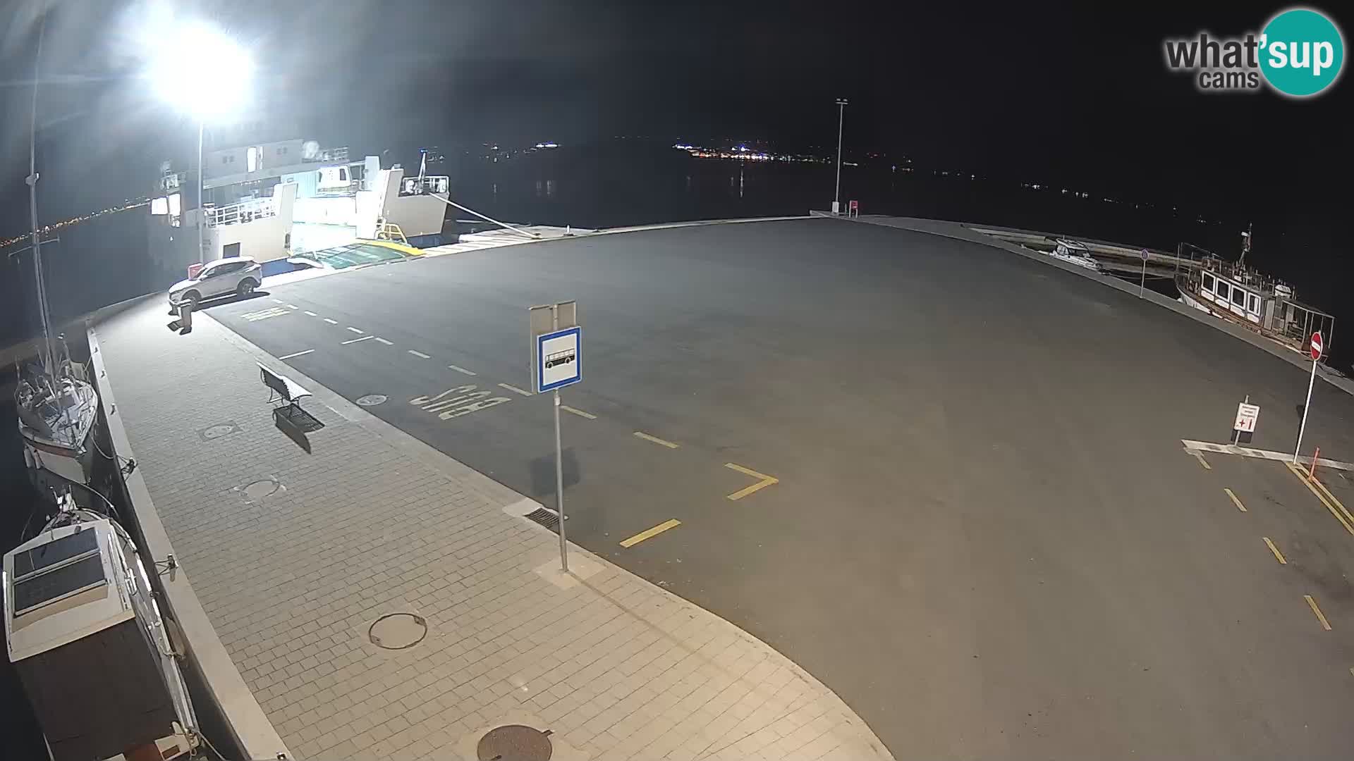 Tkon Live cam – ferry – Dalmatia – Croatia