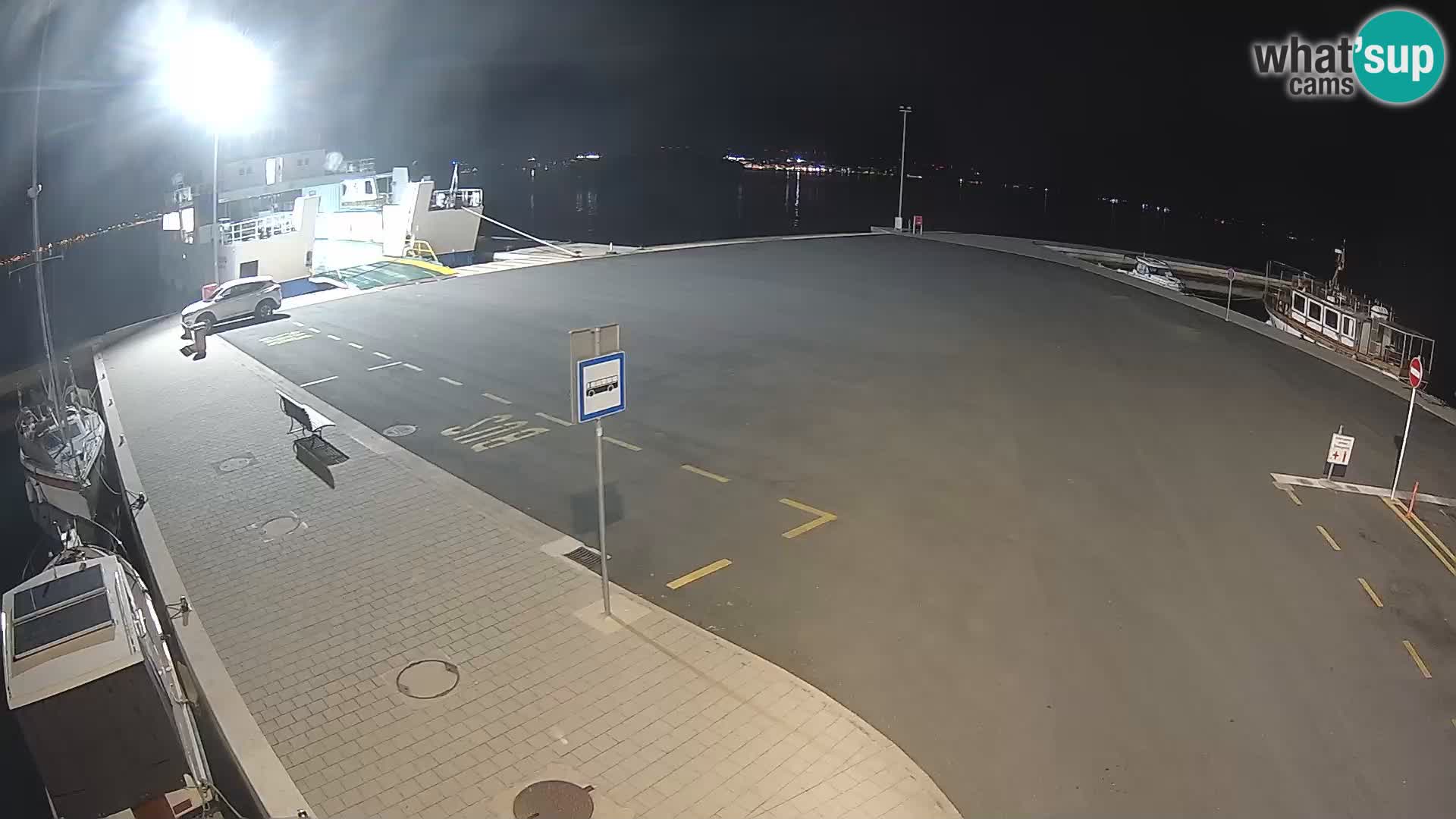 Tkon Live cam – traghetto – Dalmazia – Croazia