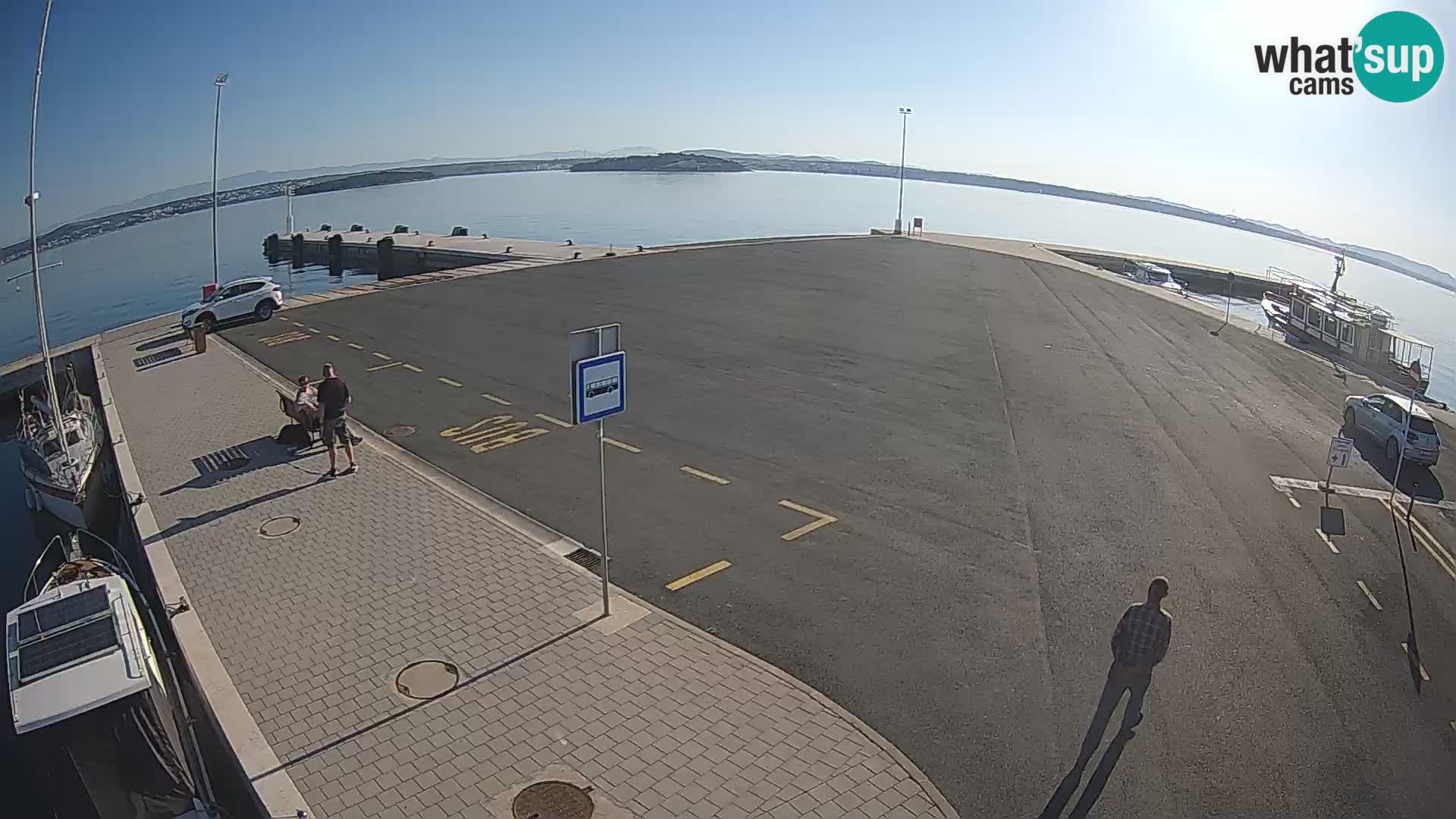 Tkon Live cam – ferry – Dalmatia – Croatia
