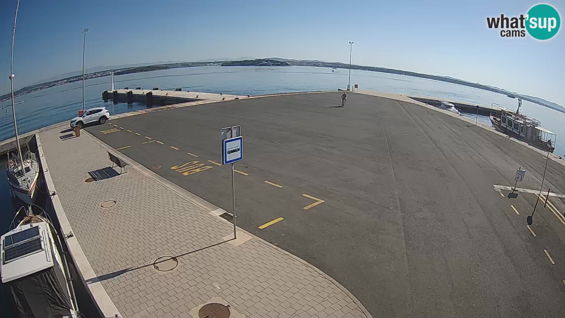 Tkon camera en vivo – Transportar – Dalmacia – Croacia