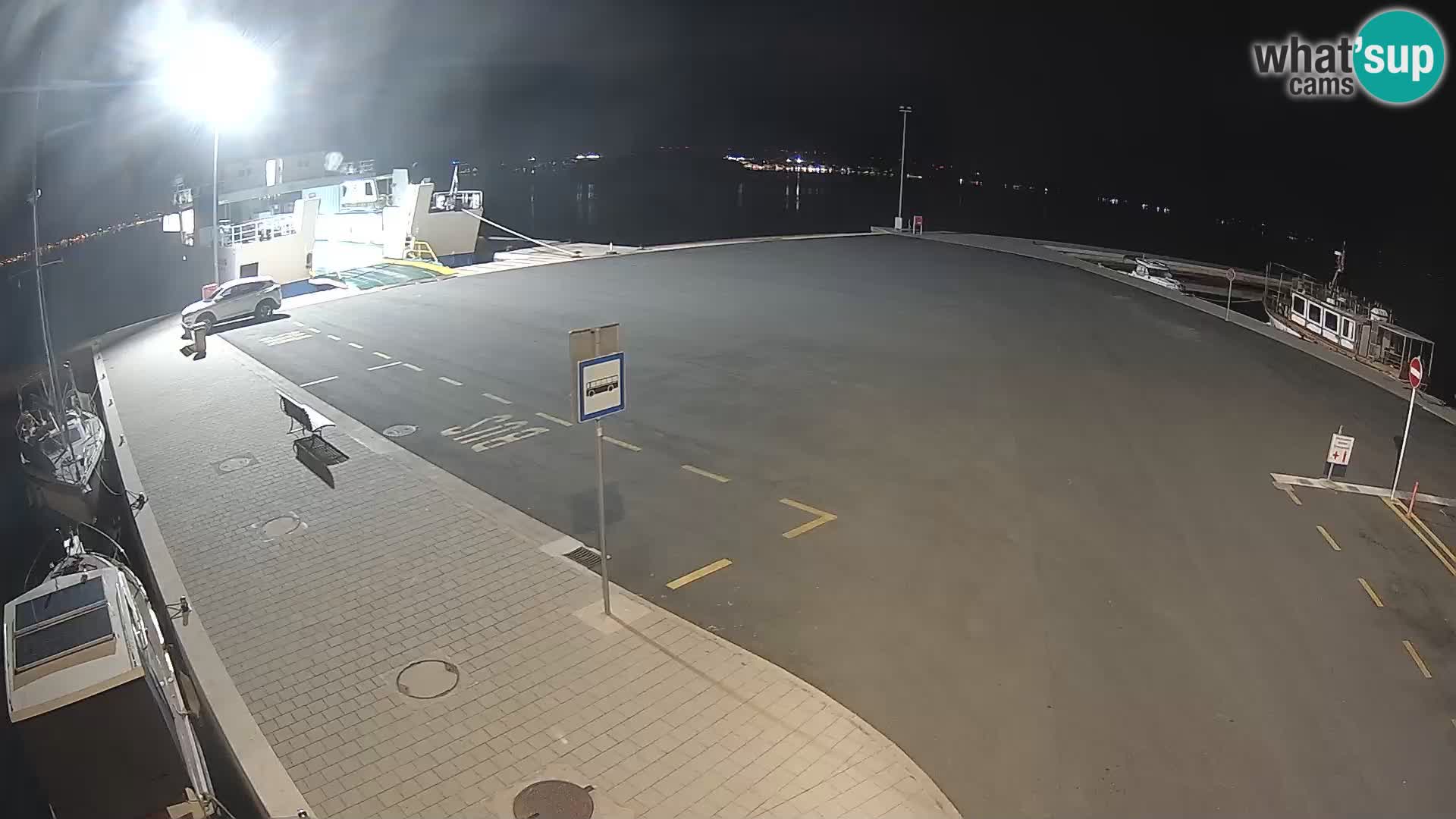 Tkon Live cam – Fähre – Dalmatien – Kroatien