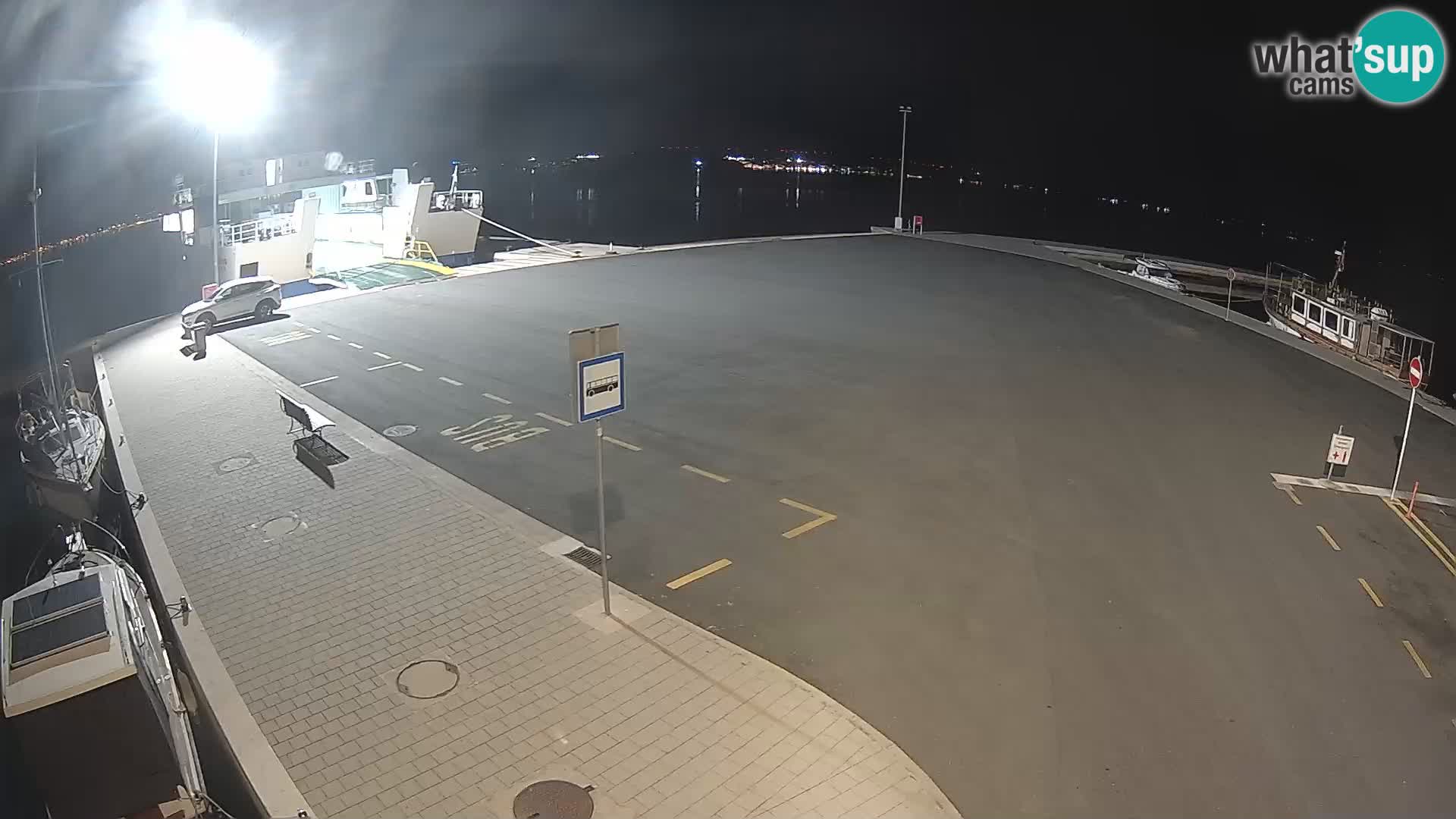 Tkon camera en vivo – Transportar – Dalmacia – Croacia